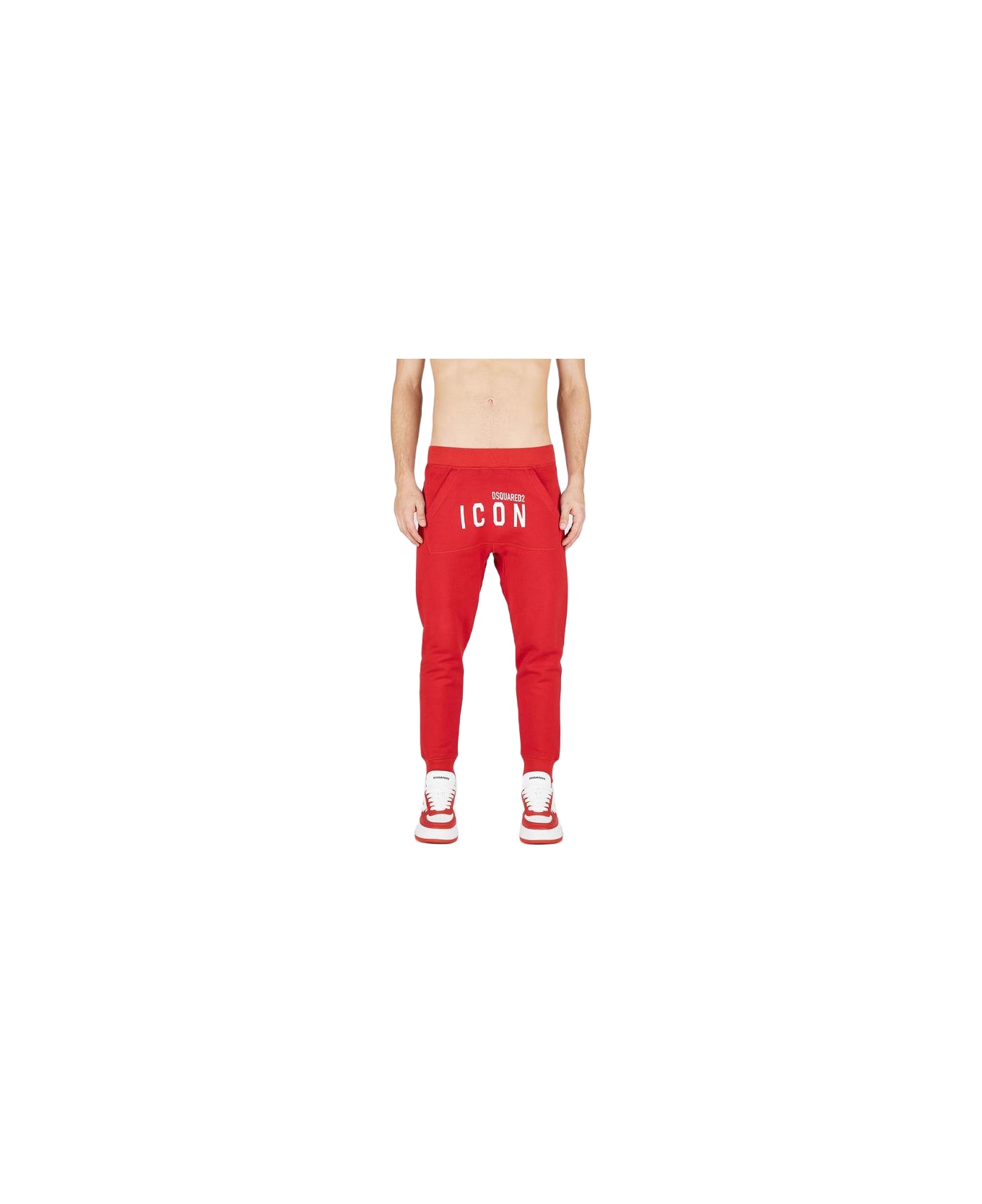 Dsquared2 Pants - Dark red