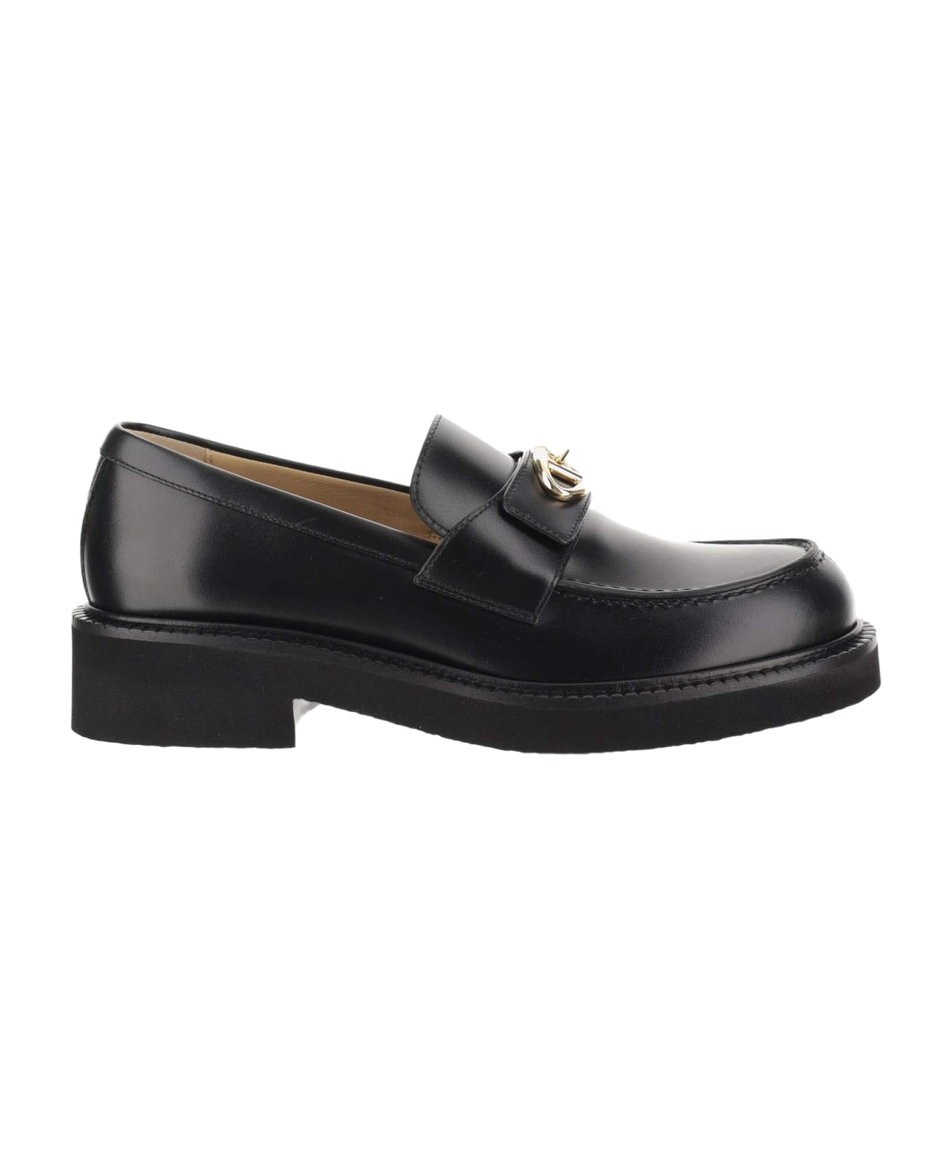 Valentino Garavani Vlogo Loafers - NERO
