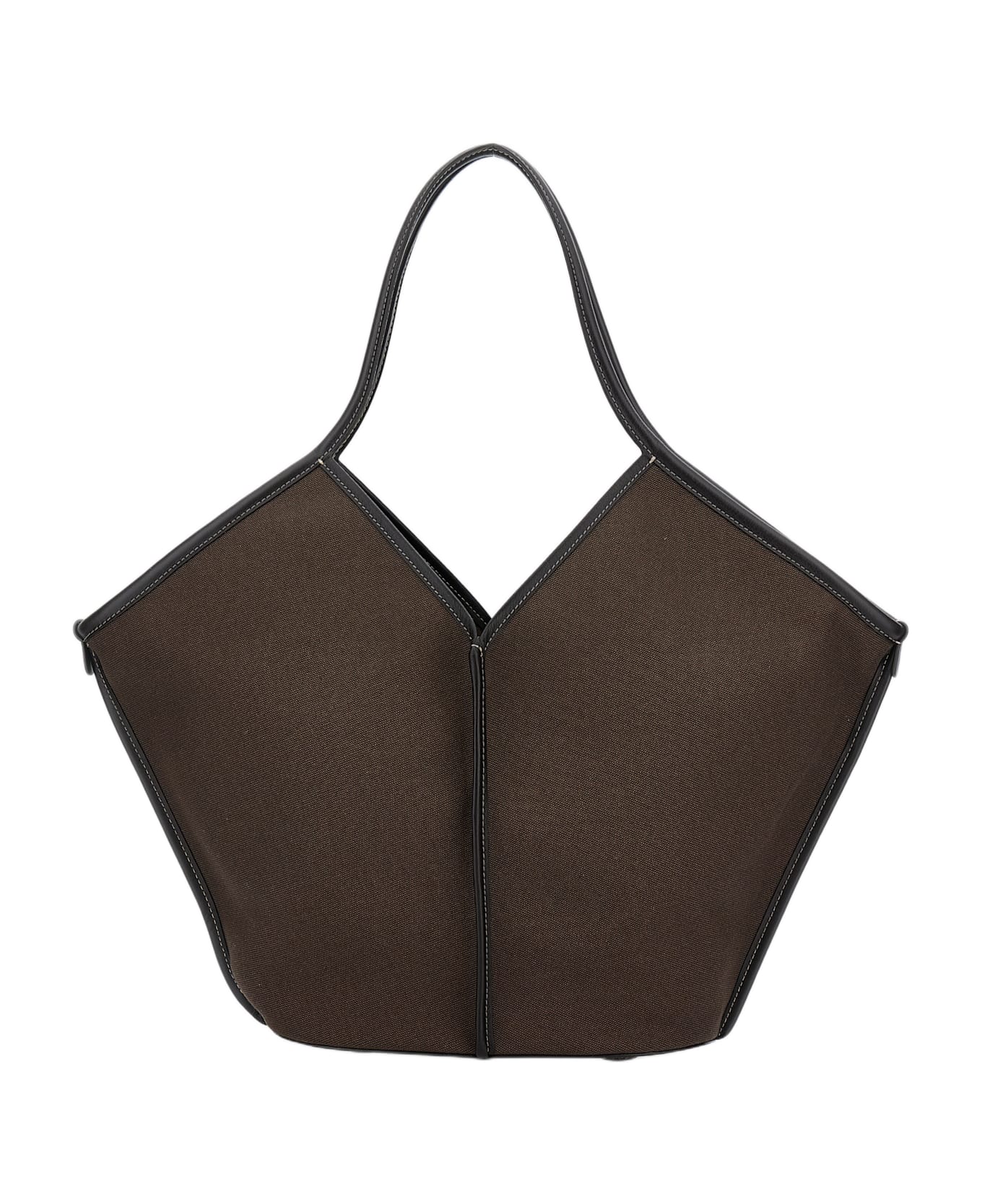 Hereu Calella Cotton Tote Bag. - Brown