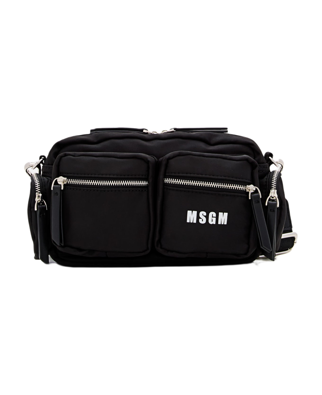 MSGM Nylon Camera Bag - Black