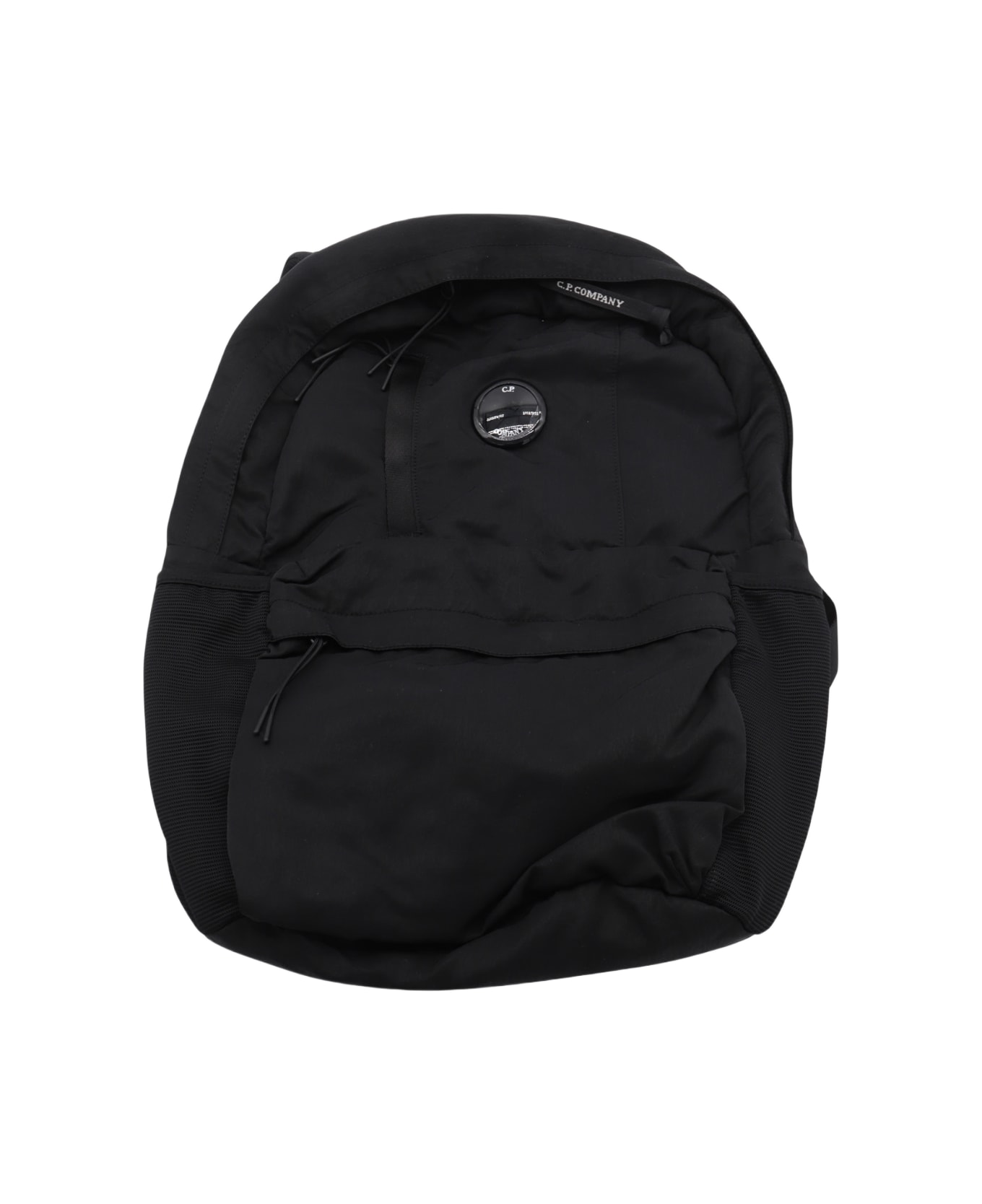 C.P. Company Black Backpack - Nero