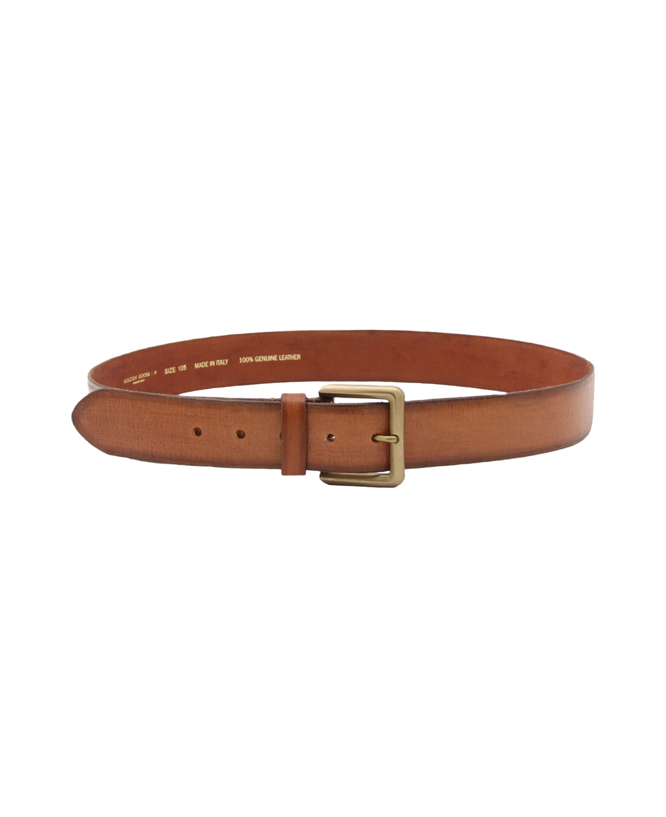 Golden Goose Brown Leather Belt - Brown ベルト