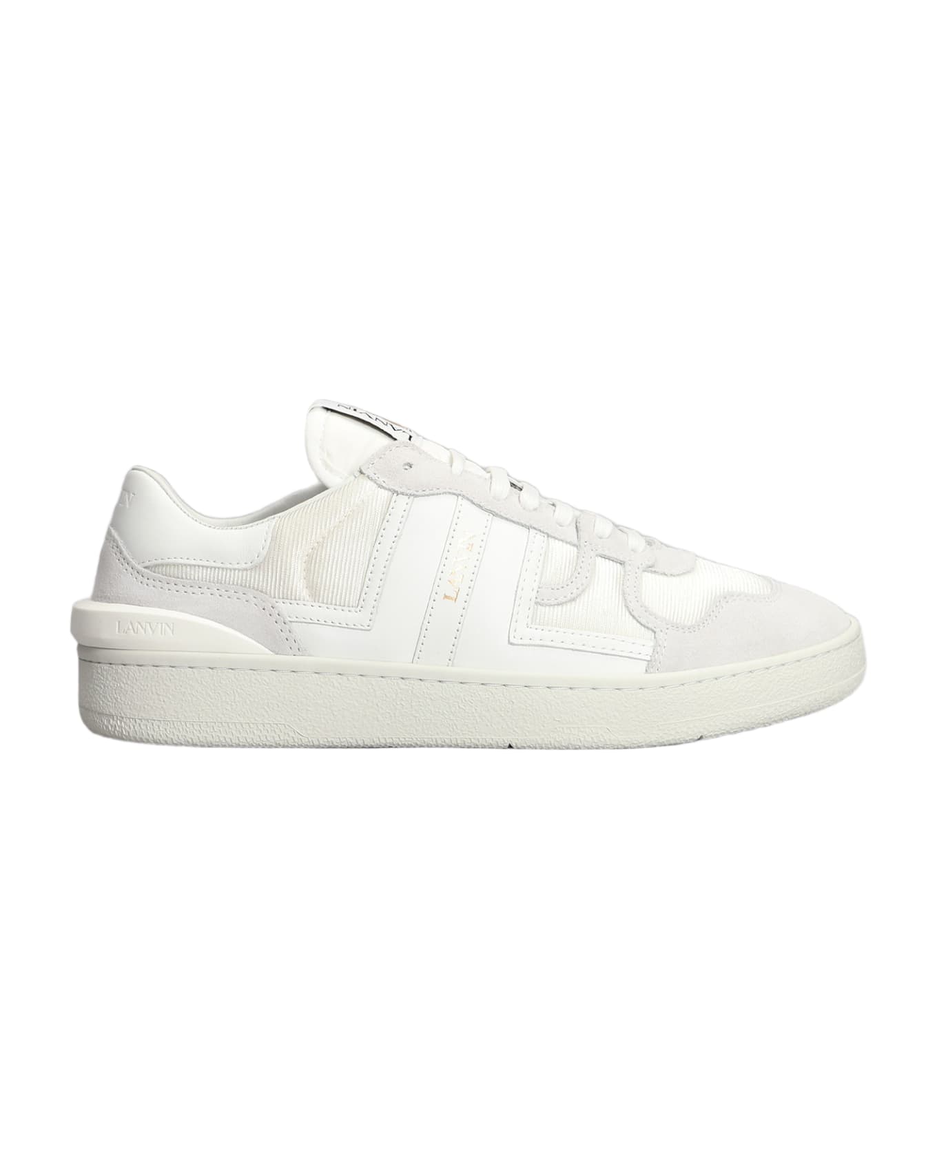 Lanvin Sneakers In White Leather - white