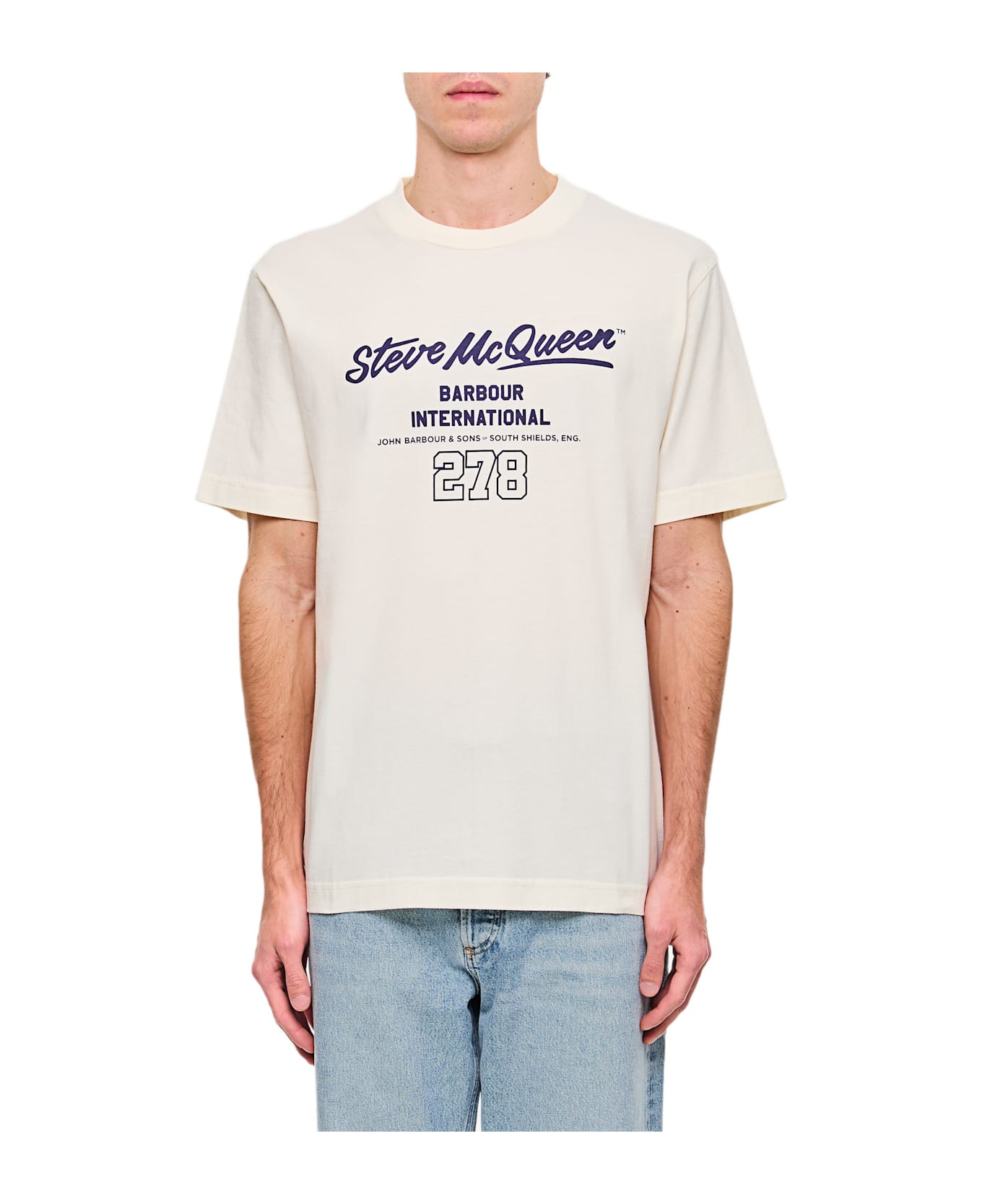 Barbour T-shirt - White