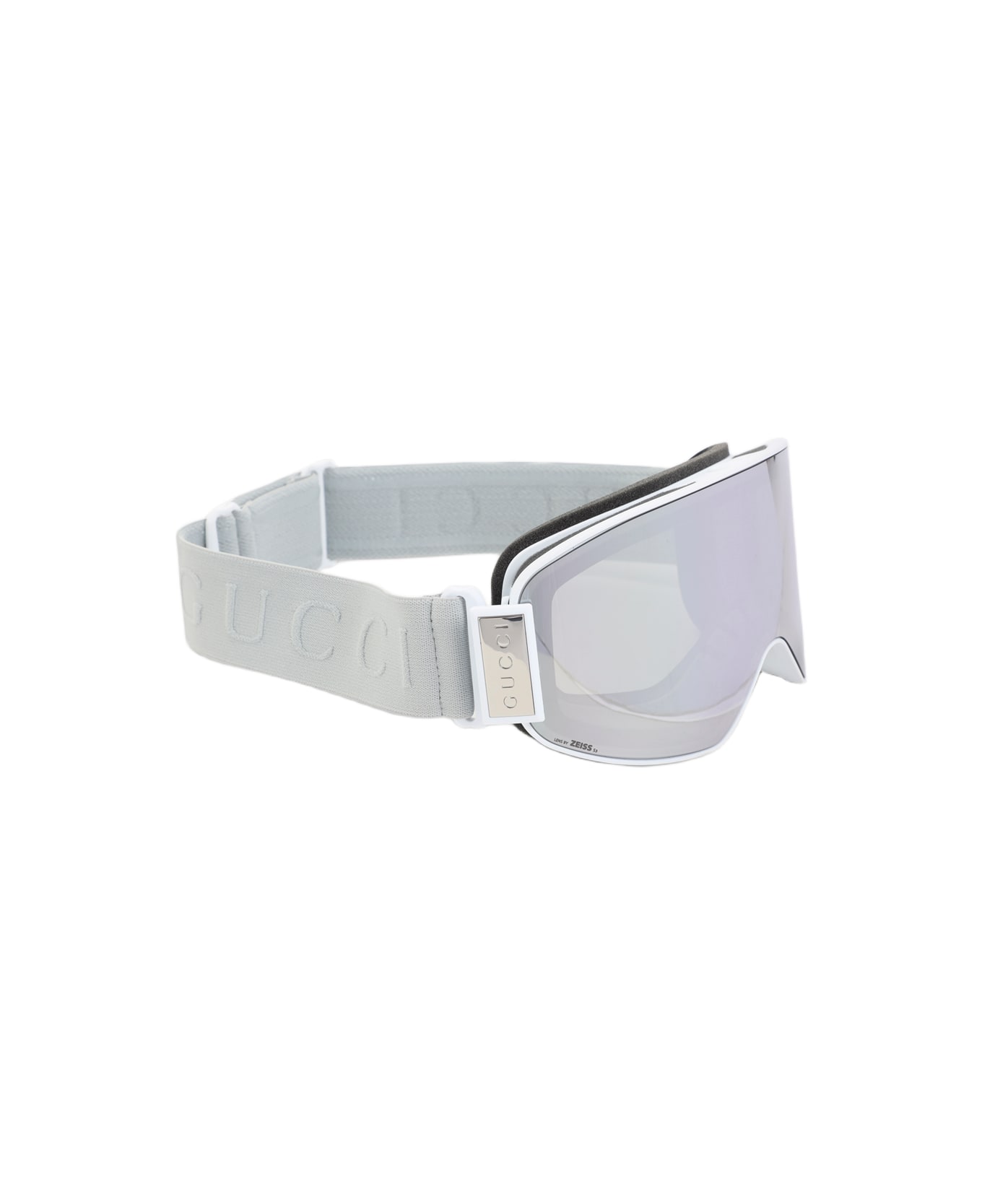 Gucci Sunglasses - White Grey Silver