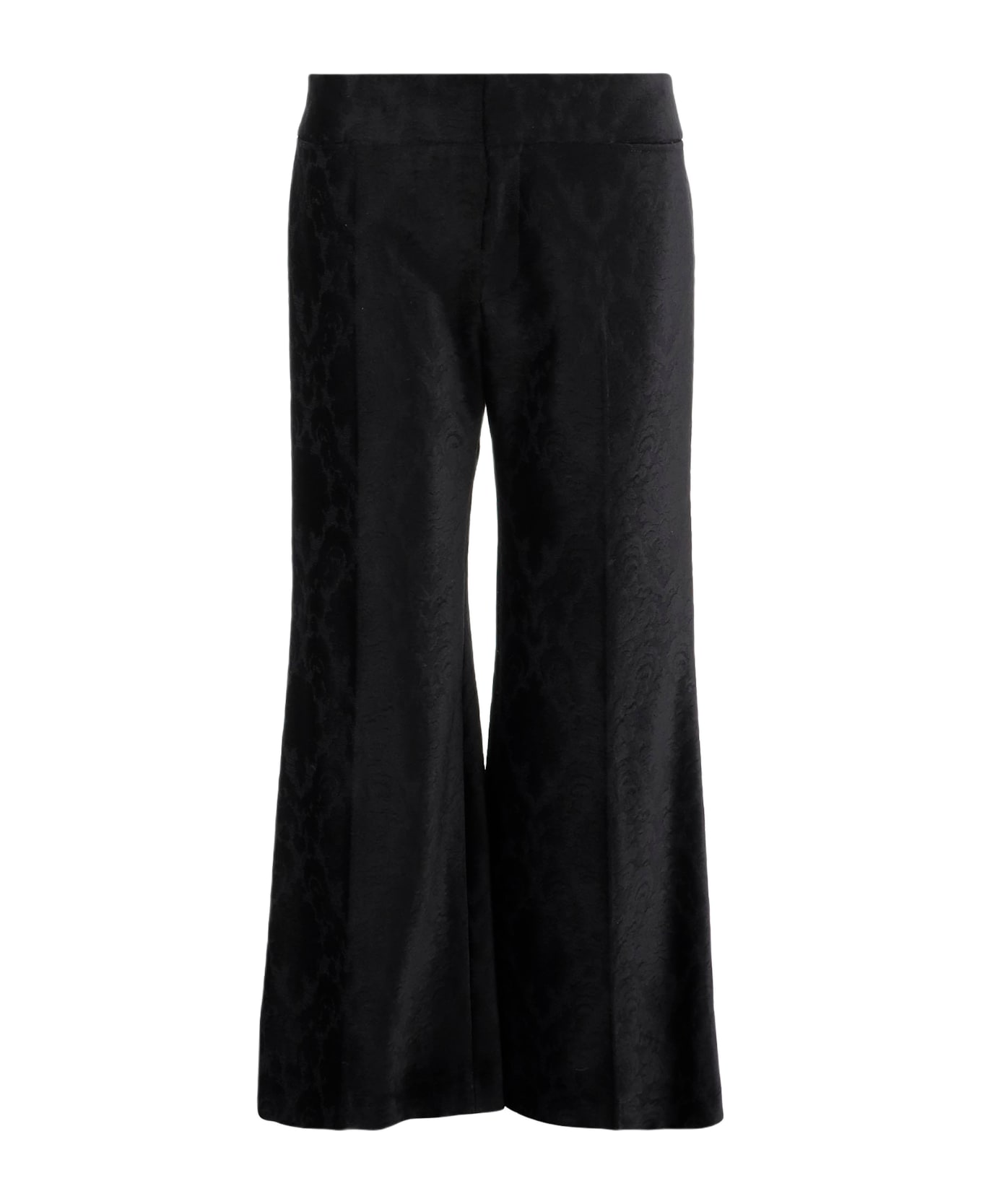 Chloé Viscose And Cotton Pants - Black