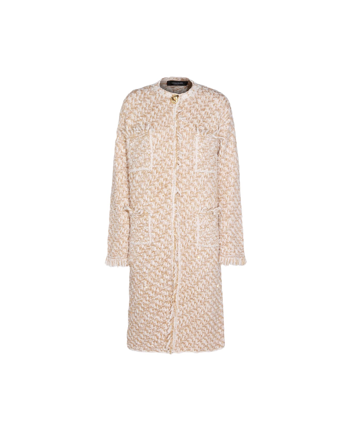 Fabiana Filippi Beige Coat