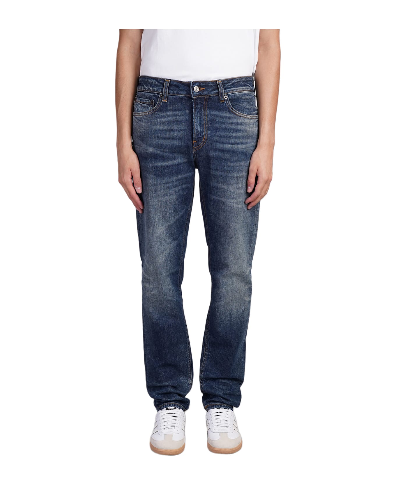 Haikure Cleveland Jeans In Blue Cotton - blue