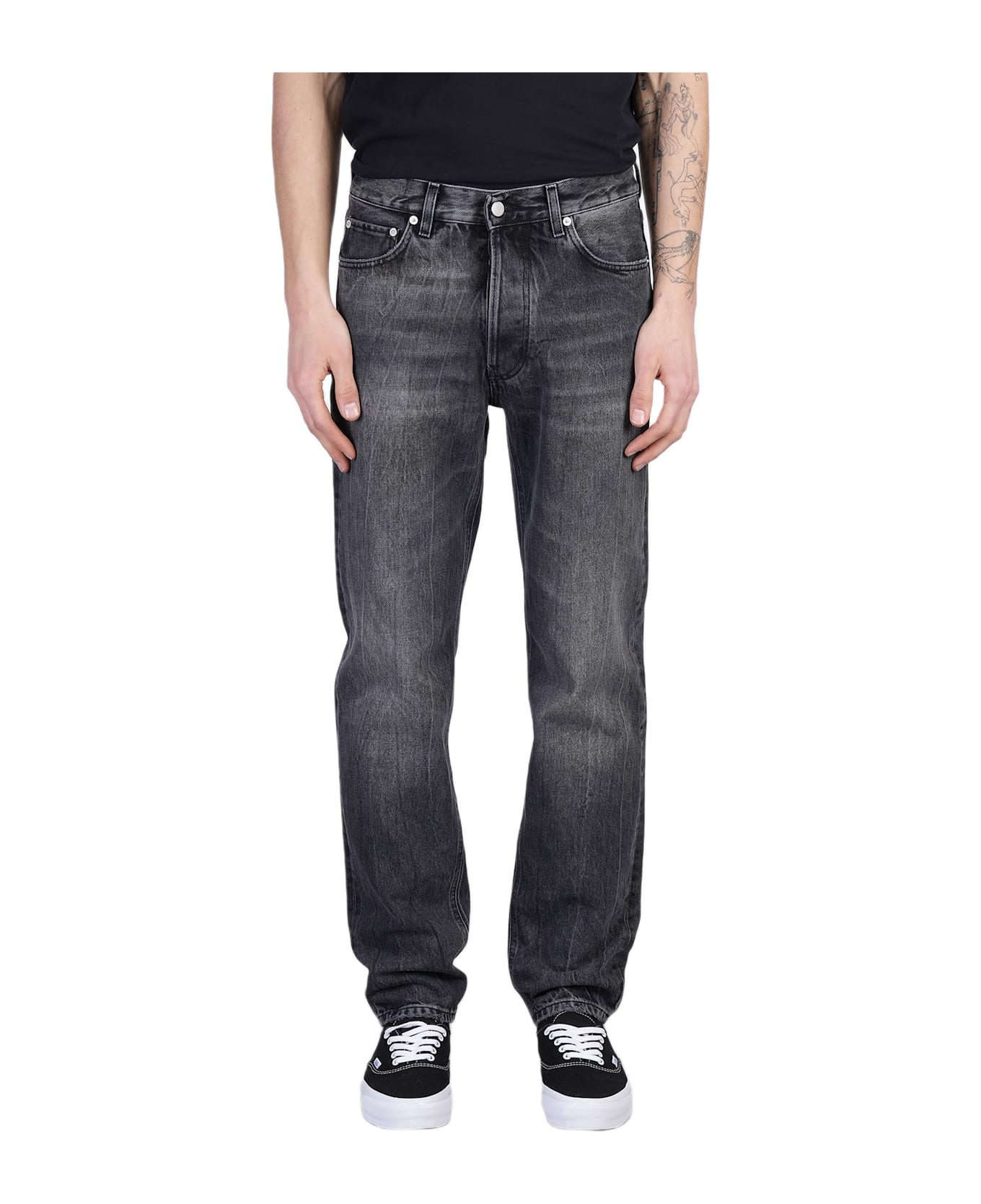 Haikure Tokyo Jeans In Black Denim - black