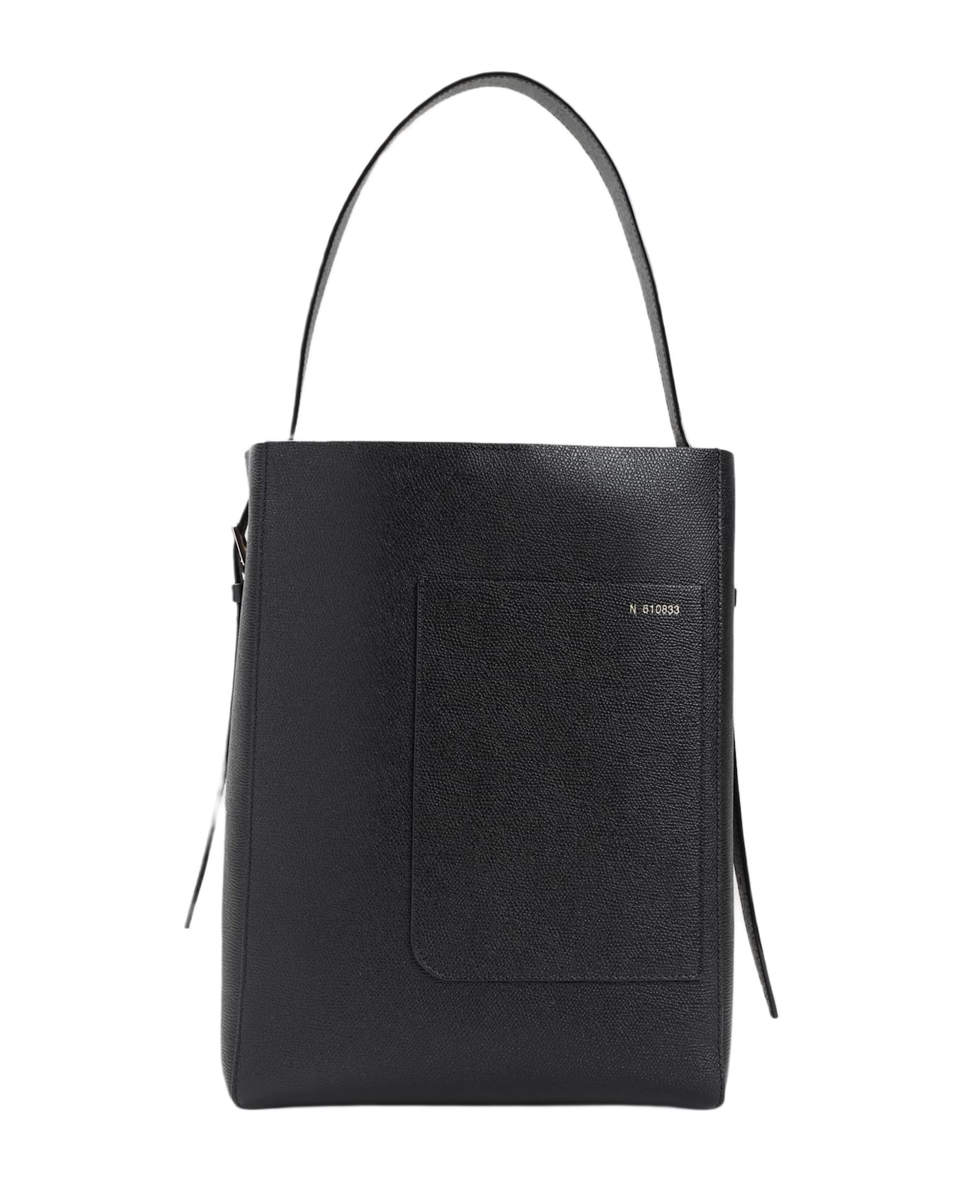 Valextra Medium Bucket Bag - Nn Nero