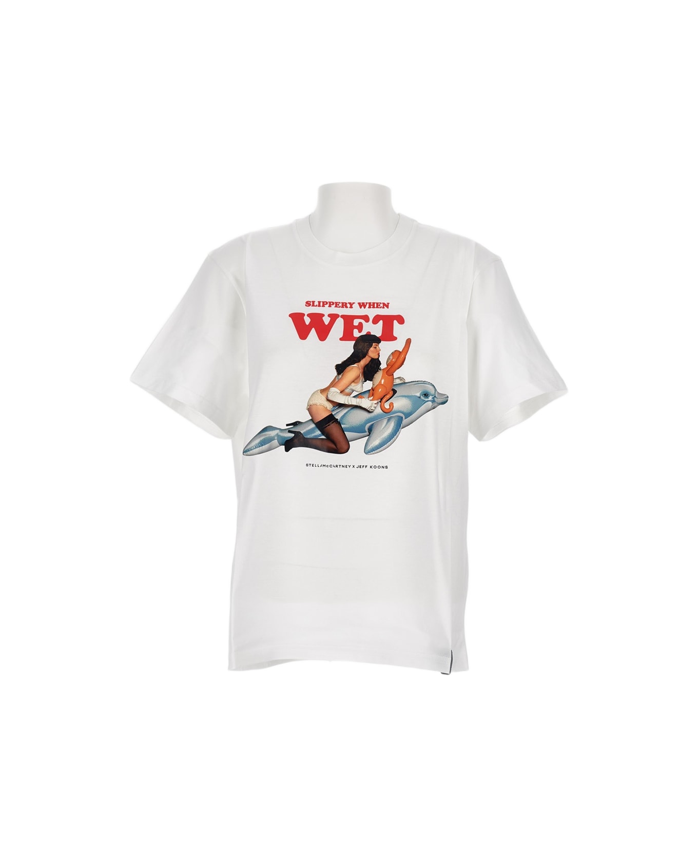 Stella McCartney T-shirt Collaboration With Jeff Koons - White