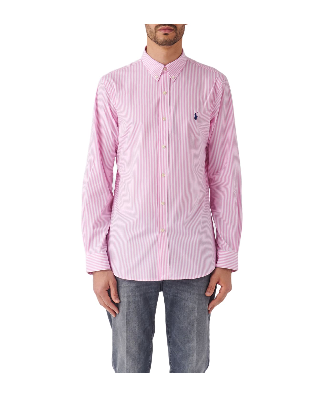 Polo Ralph Lauren Long Sleeve Sport Shirt Shirt - Pink