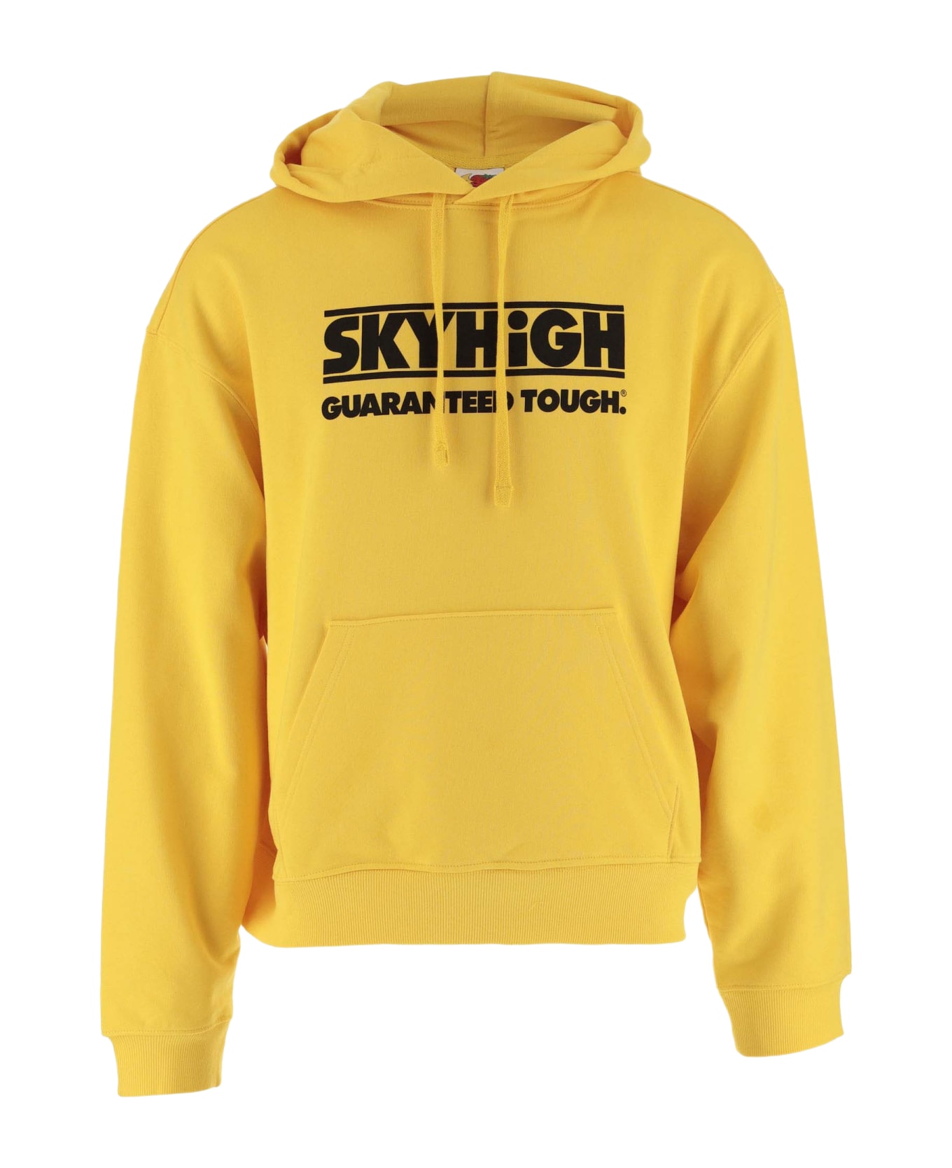 Sky High Farm Cotton Sweatshirt With Logo - Yellow