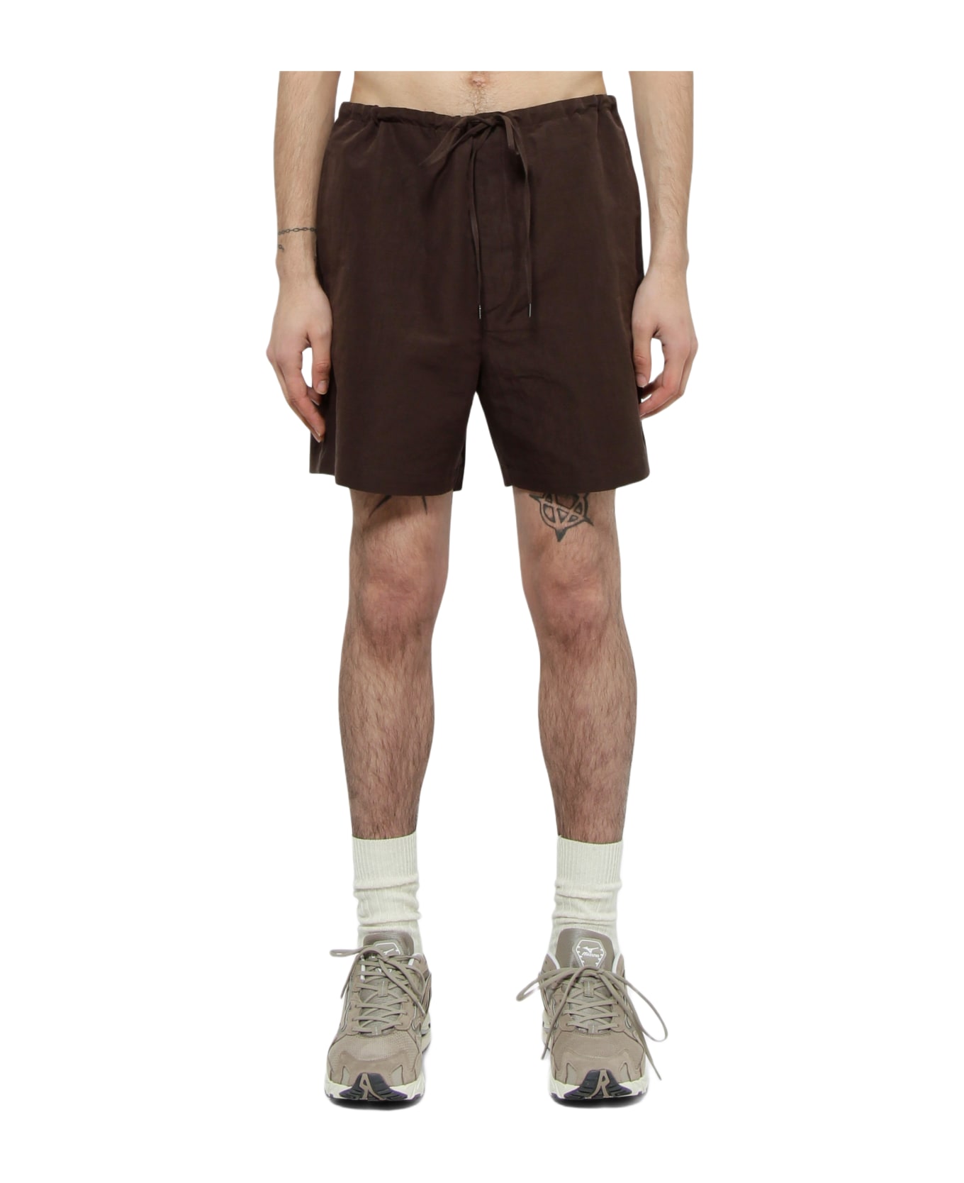 Auralee Shorts - brown ショートパンツ