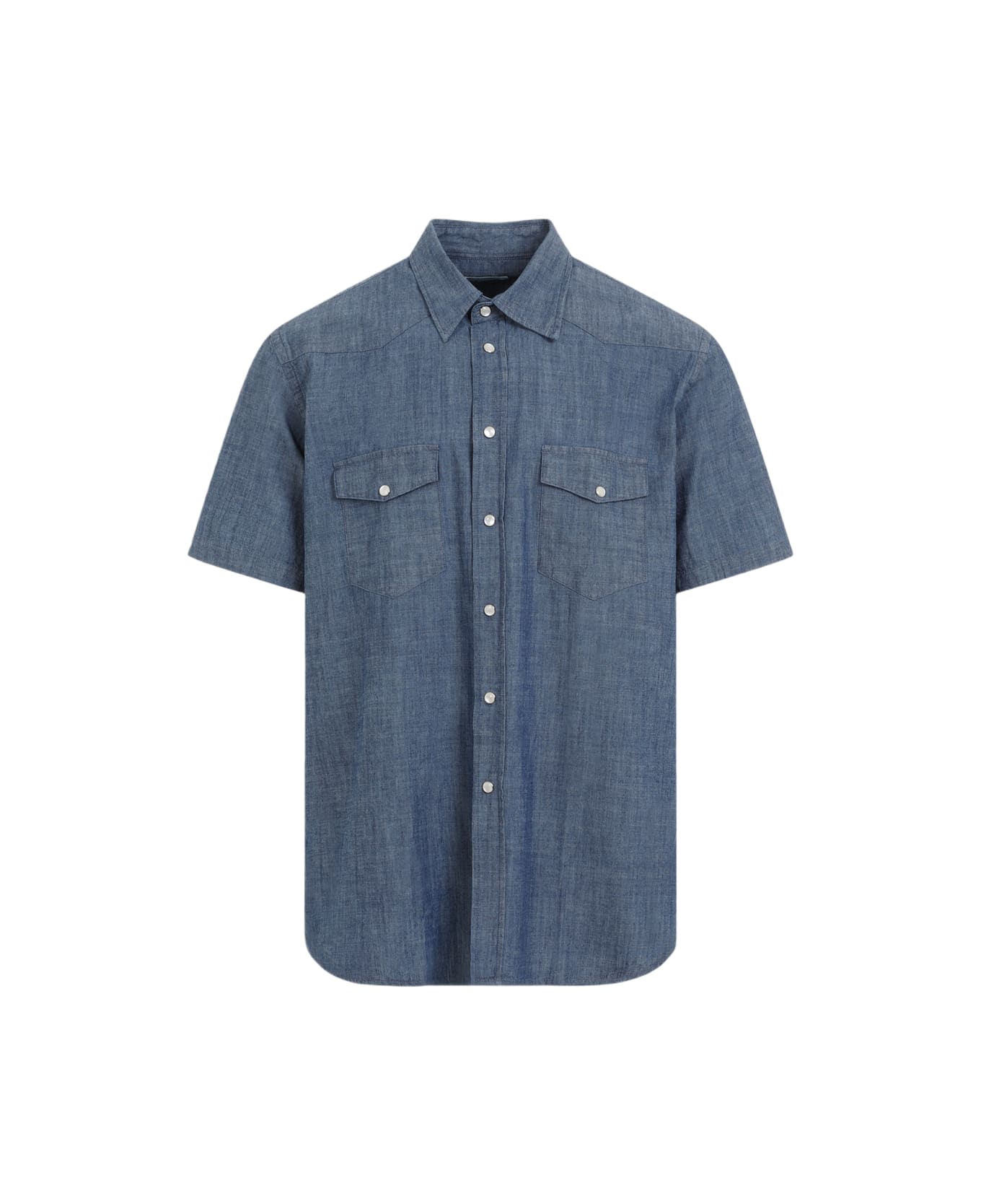 Universal Works Western Garage Shirt - Indigo
