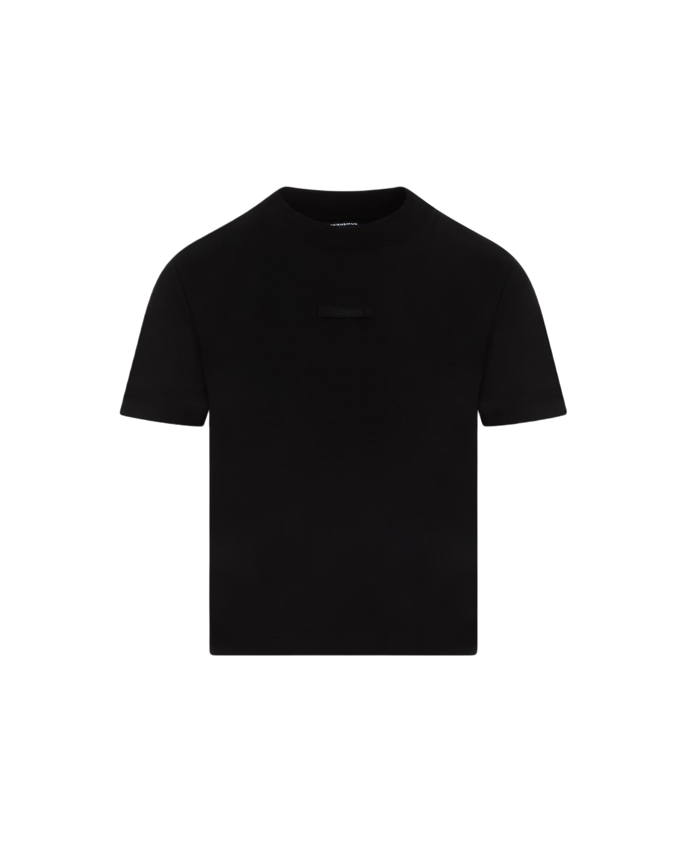 Jacquemus Le T-shirt Gros Grain - Black