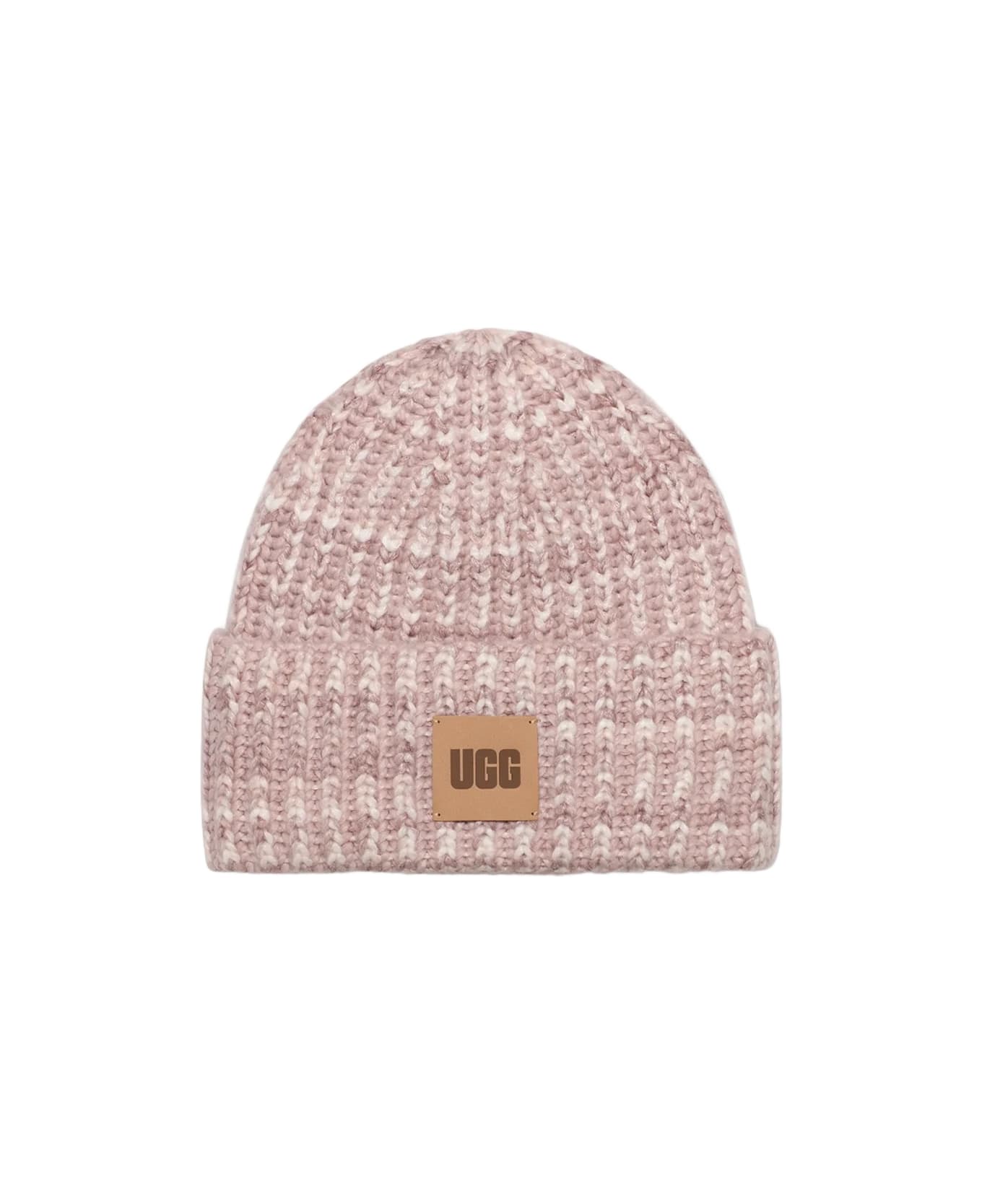 UGG U Chunky Space Dye Beanie - Ashen Rose Multi