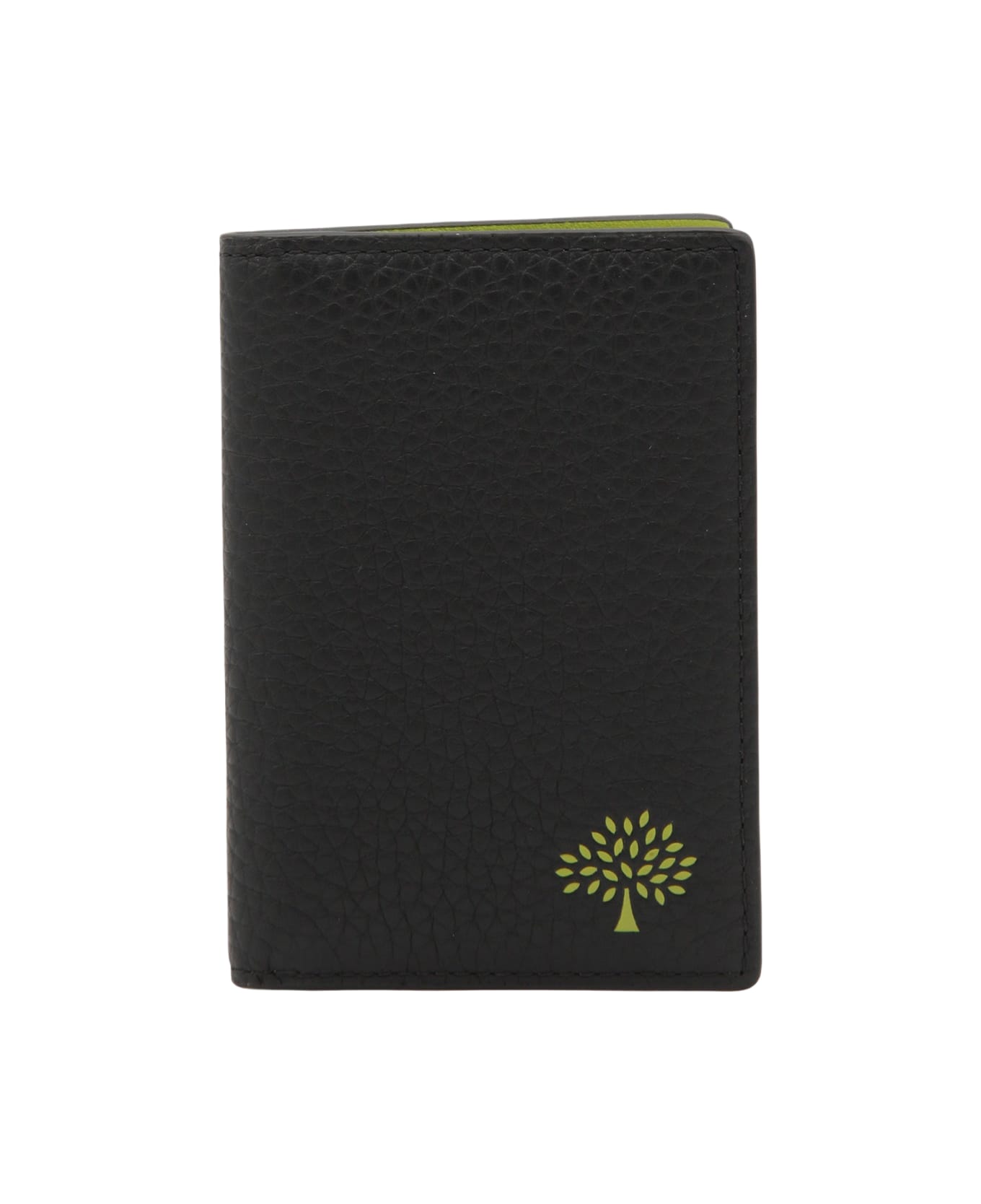 Mulberry Black Leather Wallet - Black