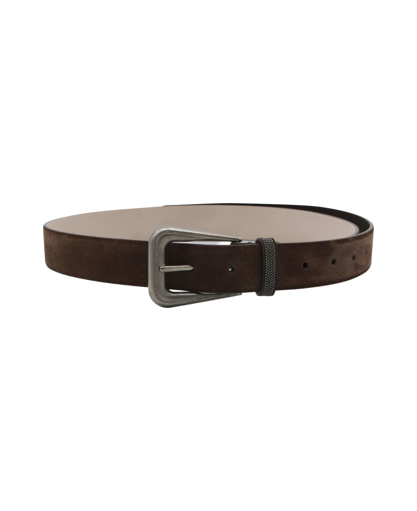 Brunello Cucinelli Brown Leather Belt