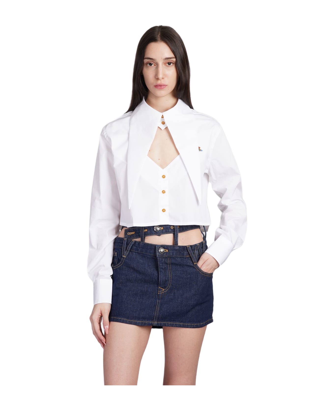 Vivienne Westwood Shirt In White Cotton - white