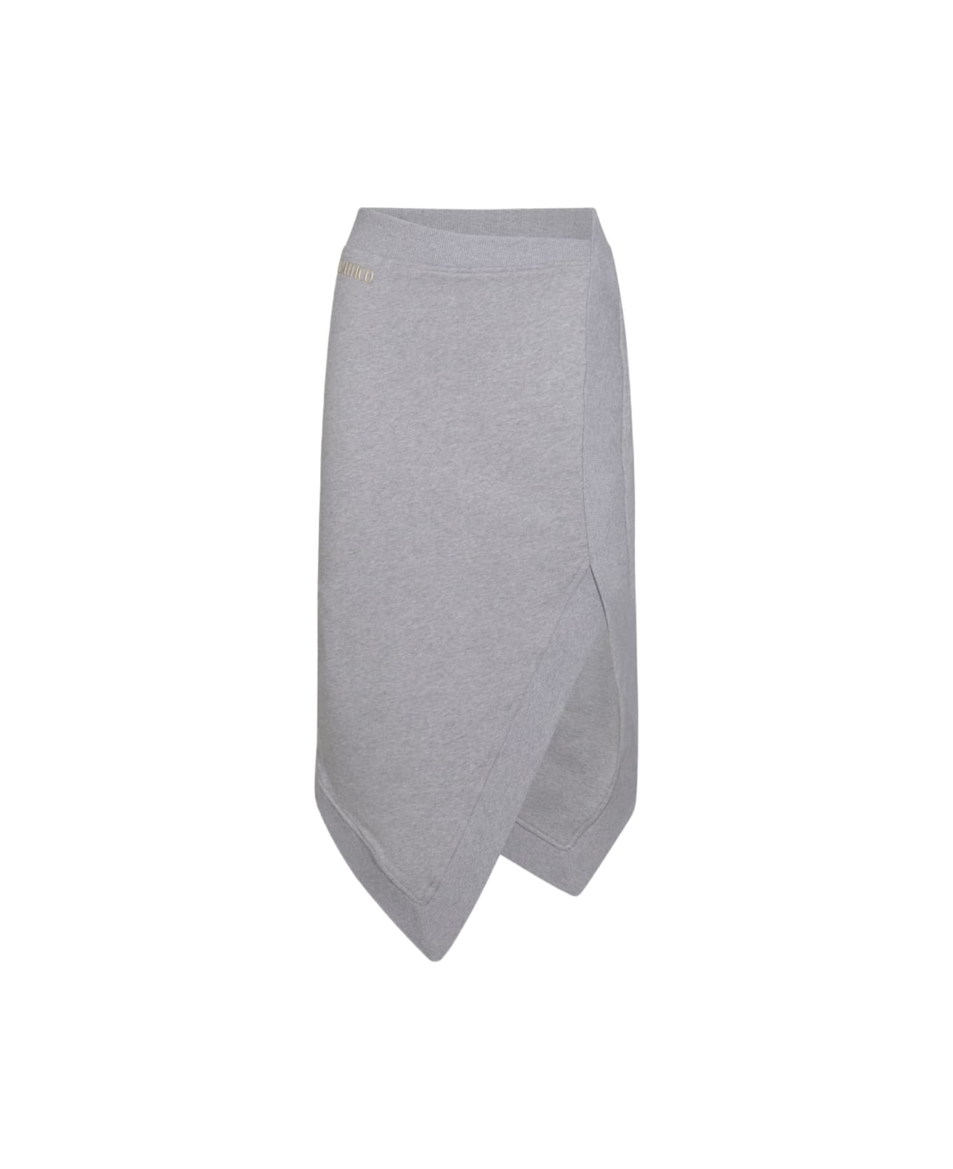スカート THE ATTICO Women Skirts 236WCS158E071002 Grey The Attico Light Grey Cotton Skirt | italist