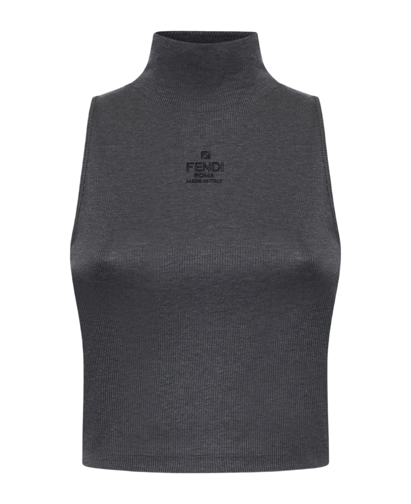【送料&関税込】Fendi High-neck Knitted Top FENDI Switching Turtleneck Knit Sweater Size 44(K-140263) | eBay