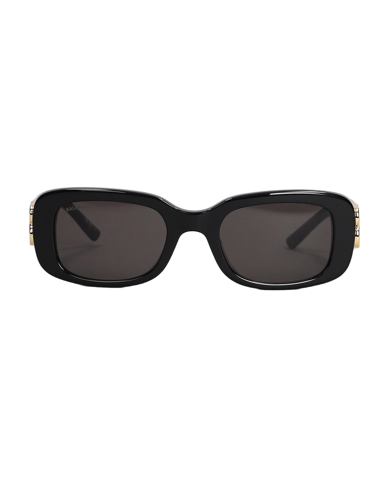 Balenciaga Sunglasses In Black Acetate - black