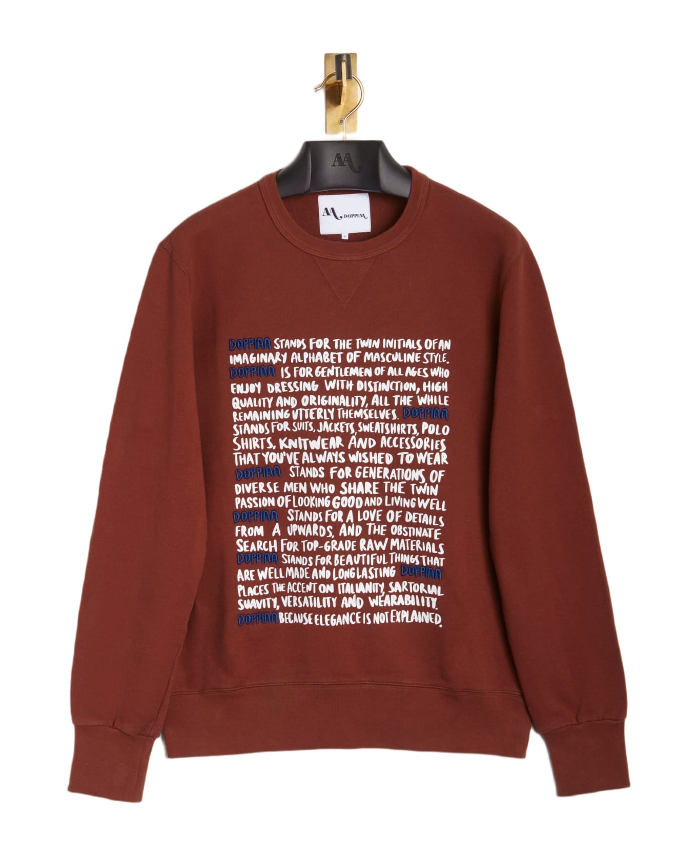 doppiaa Aacaste Doppiaa Statement Crew Neck Sweatshirt