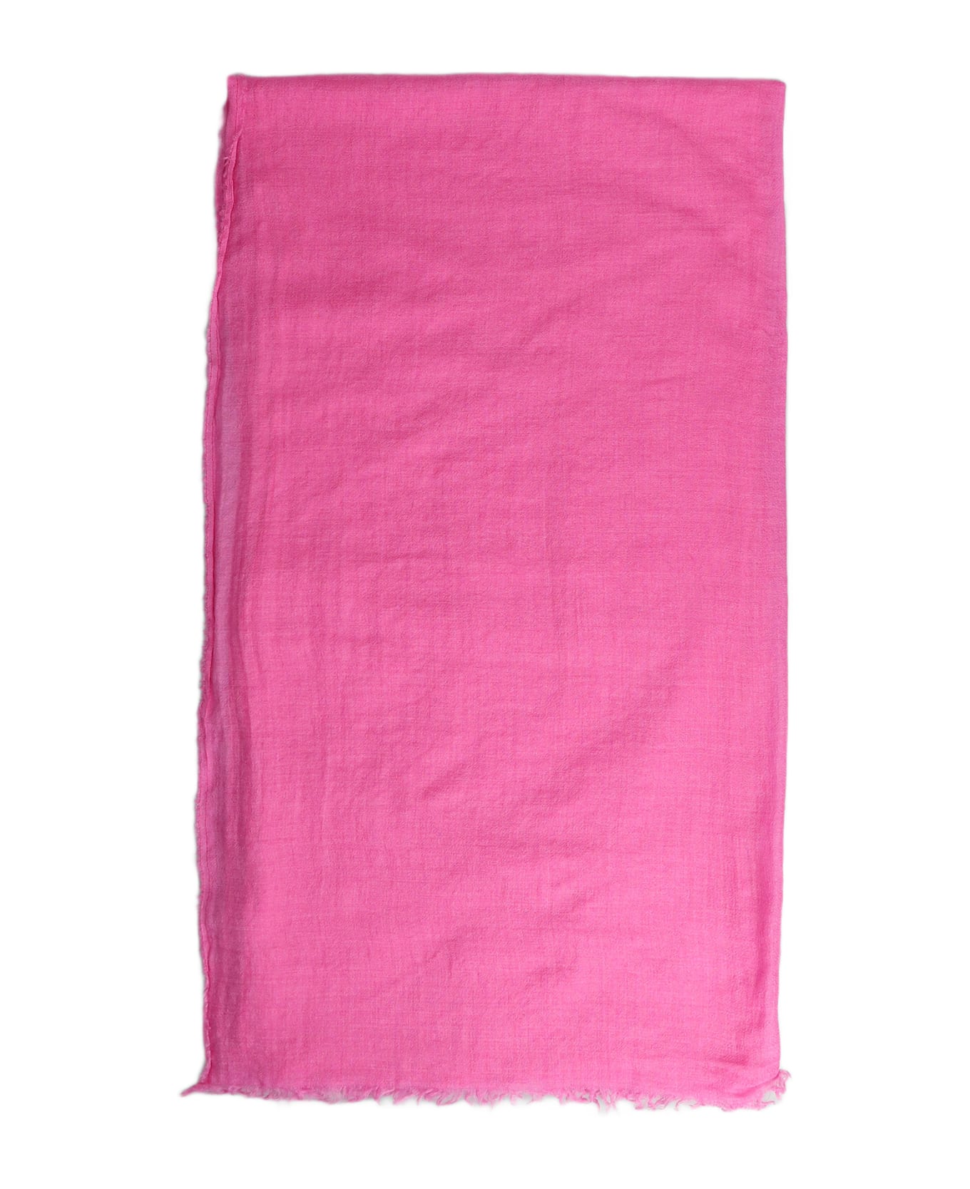 Rick Owens Ginny Scarve In Rose-pink Cashmere - rose-pink