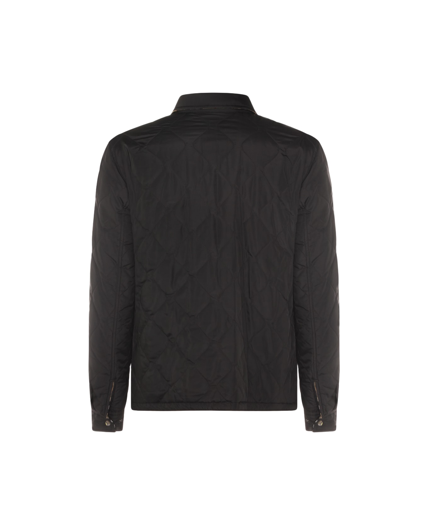 Burberry Black Down Jacket - Black