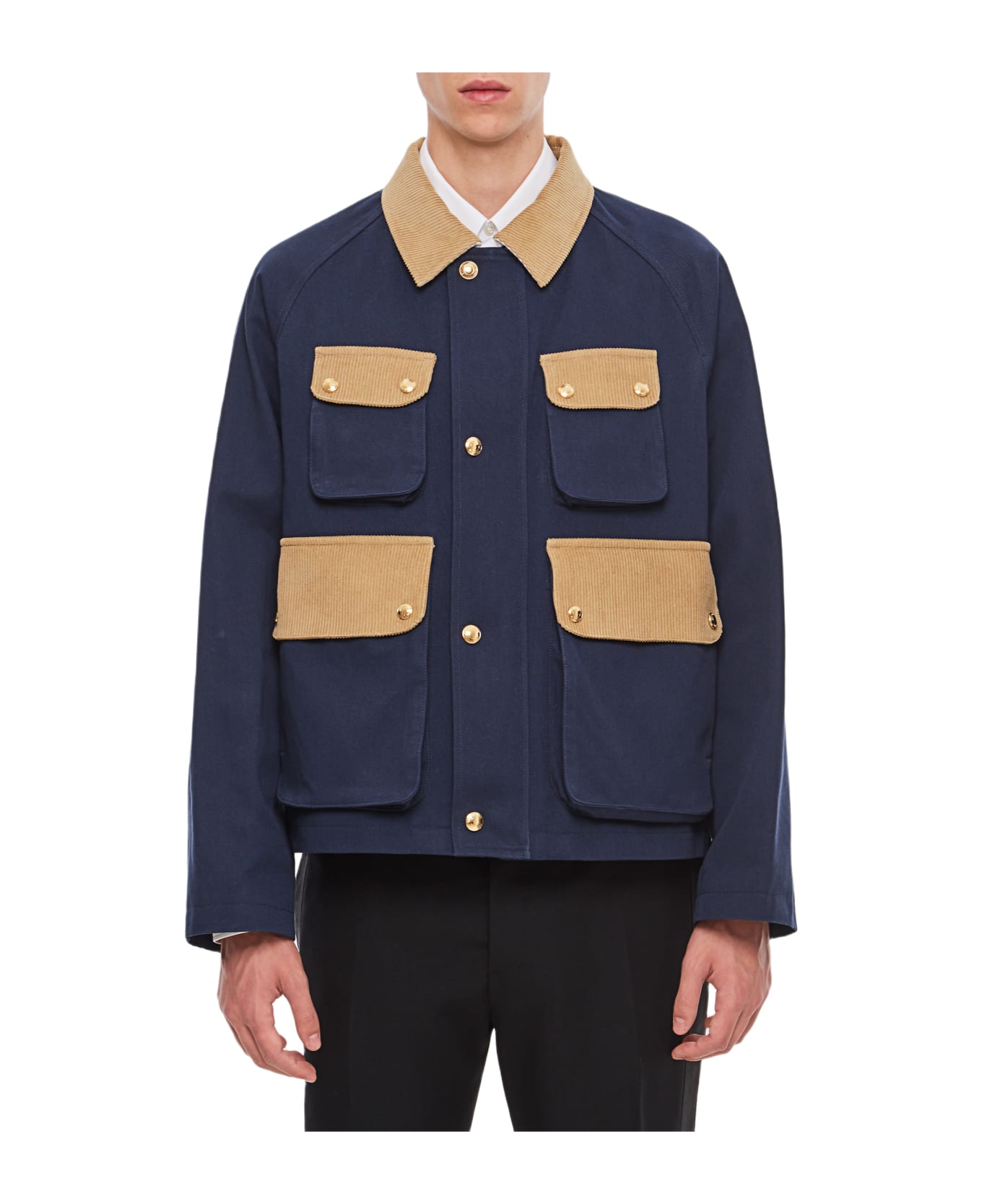 Thom Browne Relaxed Field Jacket - Blue