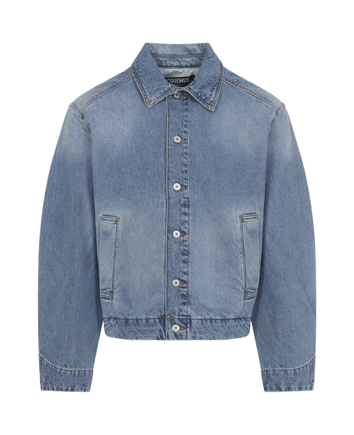 Jacquemus The Mirada De-nimes Jacket - C Blue Tabac