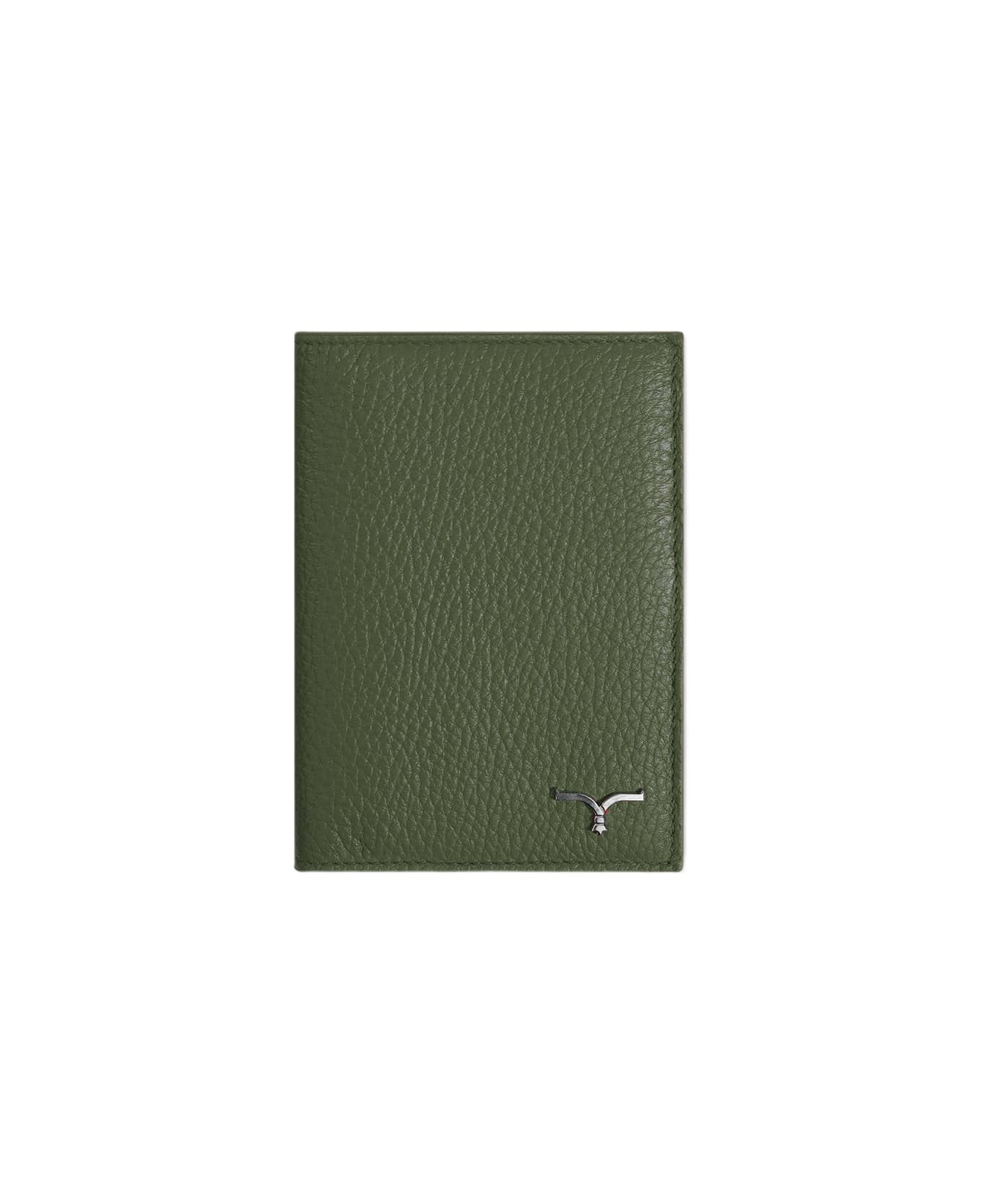 Larusmiani Passport Cover Fiumicino Accessory - Olive