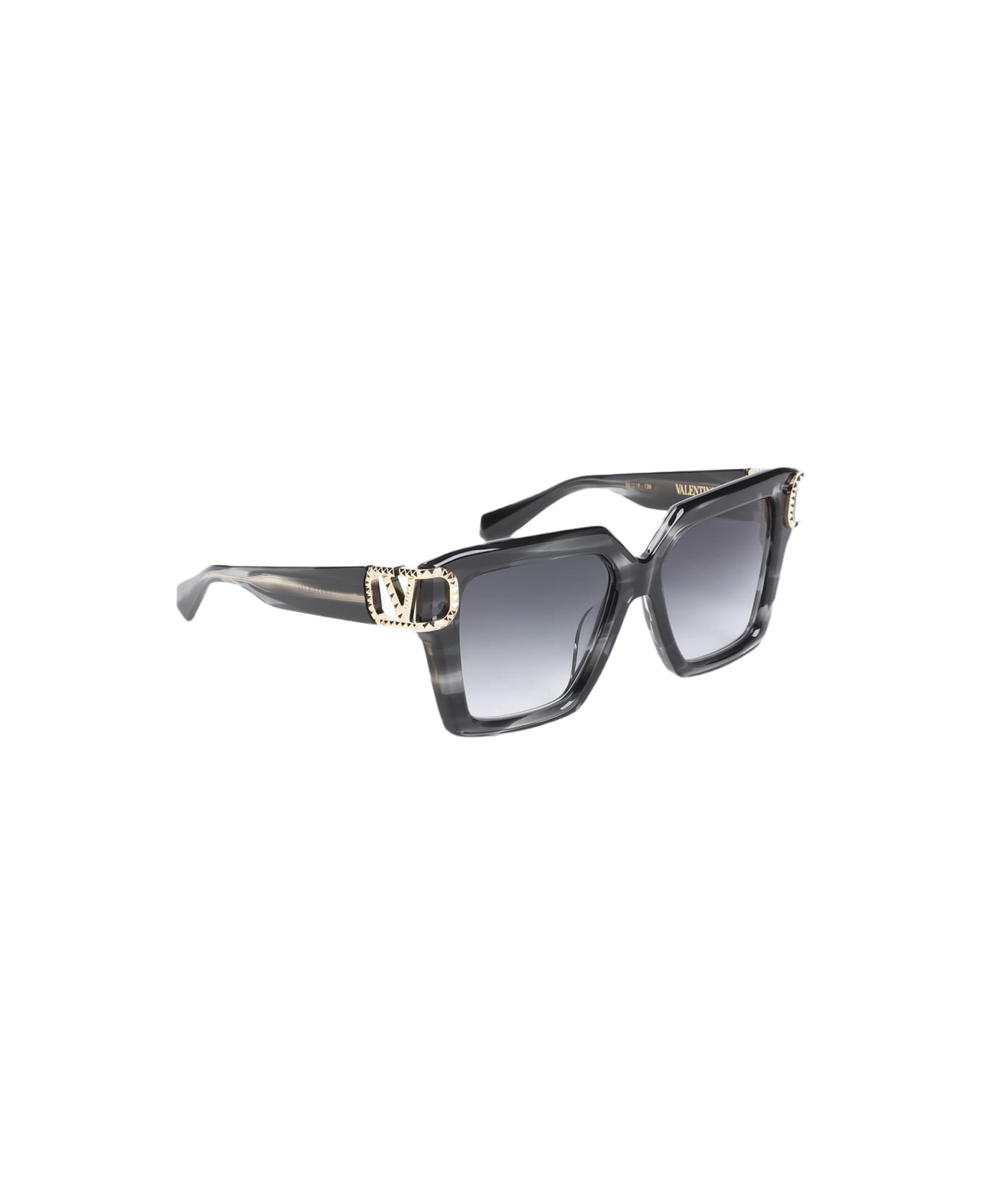 Valentino V-uno Sunglasses - Blk Gld