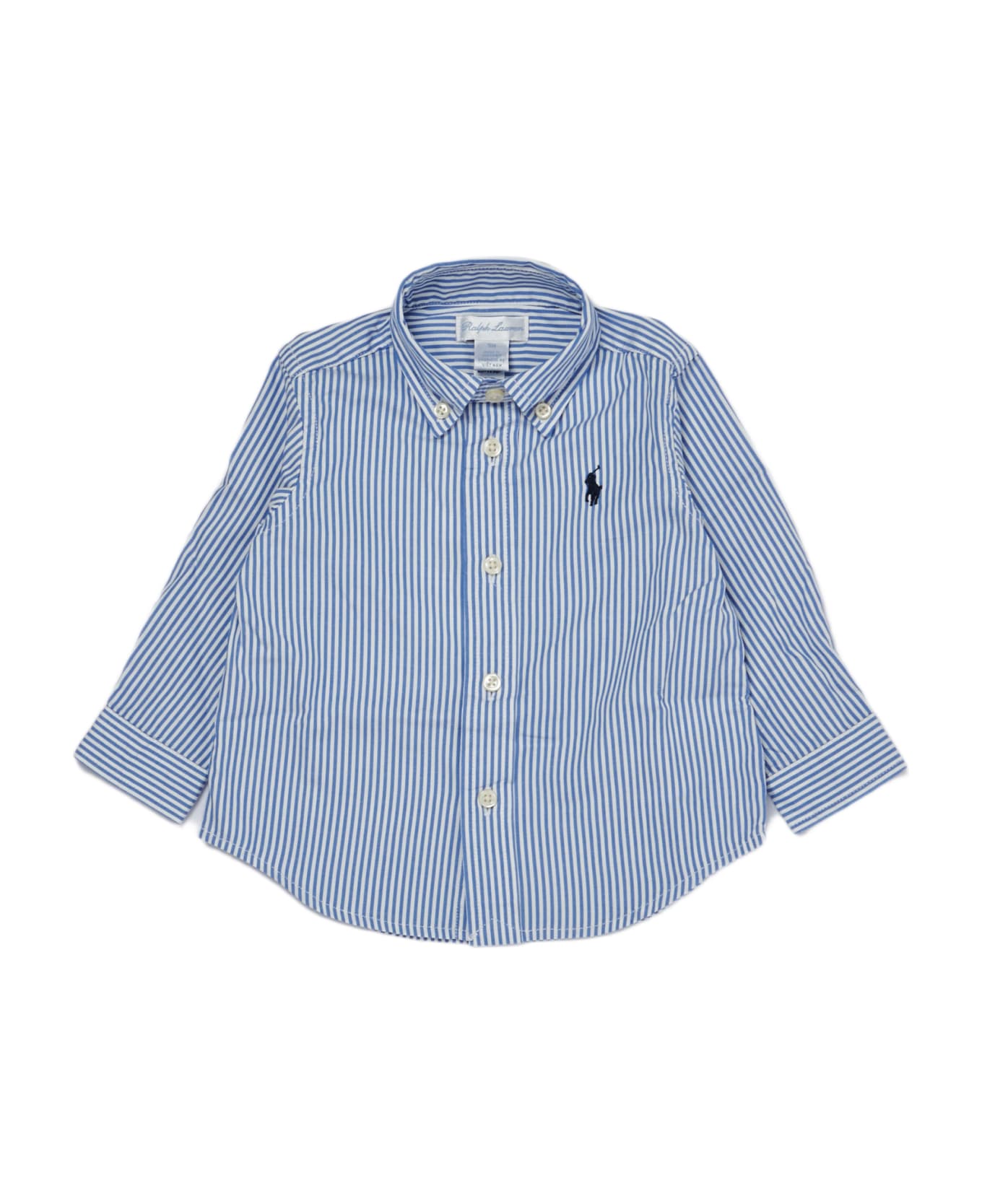 Polo Ralph Lauren Shirt Shirt - RIGHE BLU