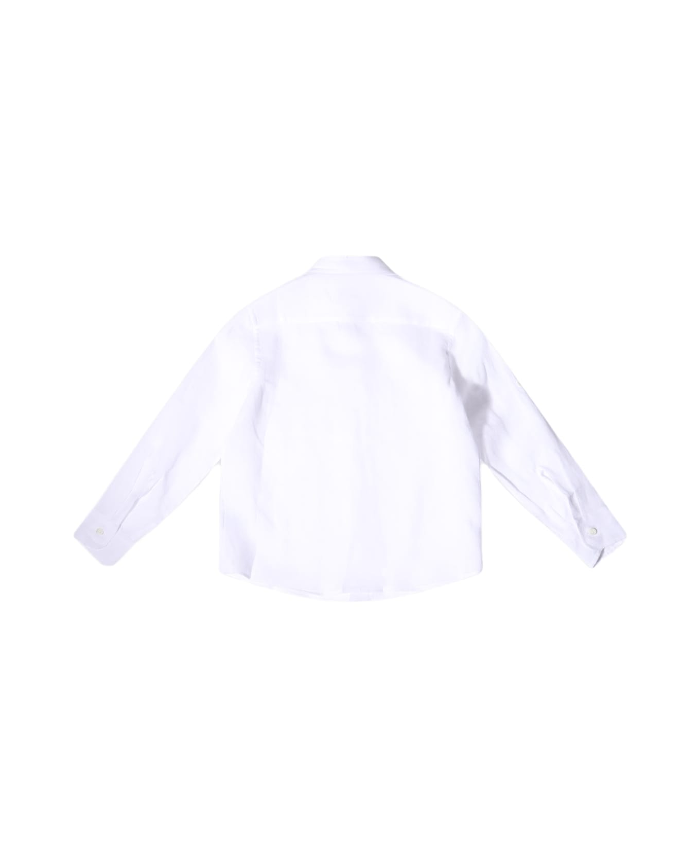 Brunello Cucinelli White Cotton Shirt - White