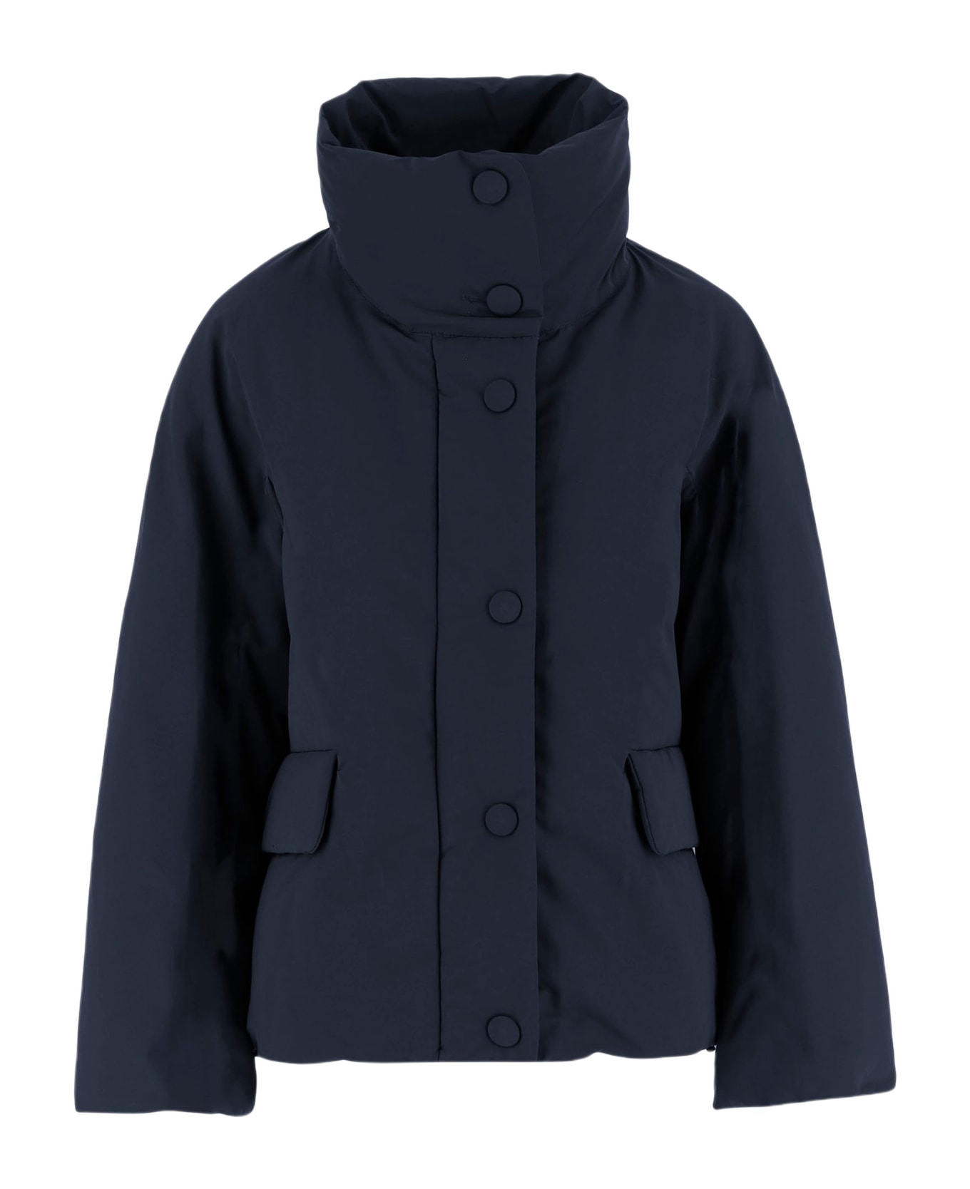 Aspesi Cotton Blend Jacket - Blue