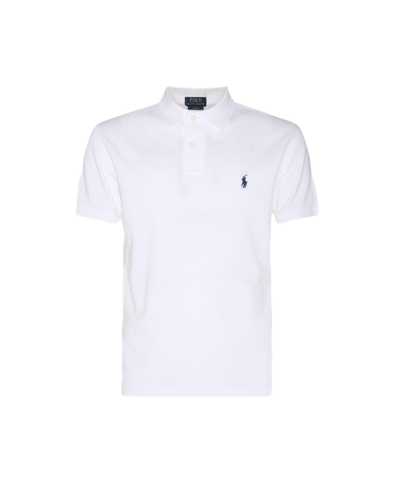 Polo Ralph Lauren White Cotton Polo Shirt - White