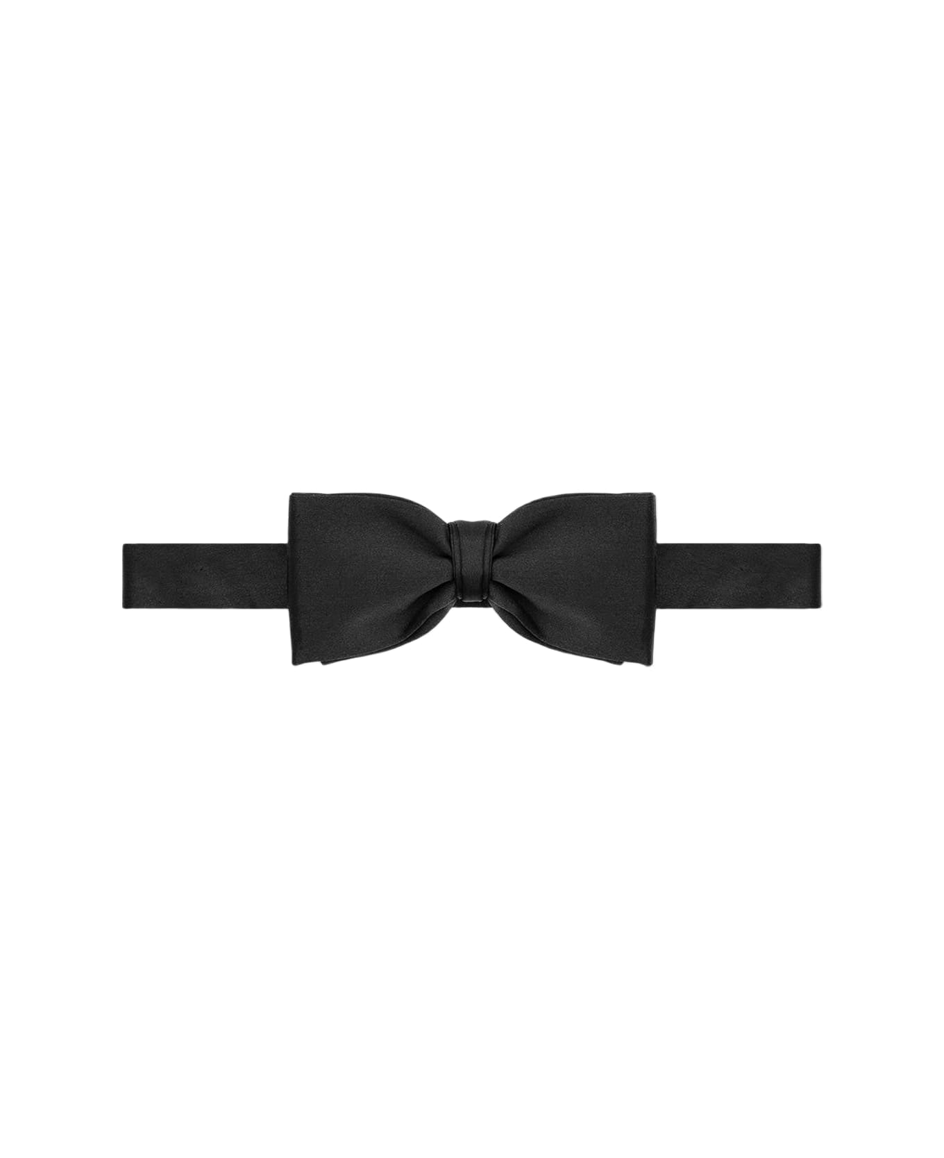 Larusmiani Bow Tie For Tuxedo Tie - Black