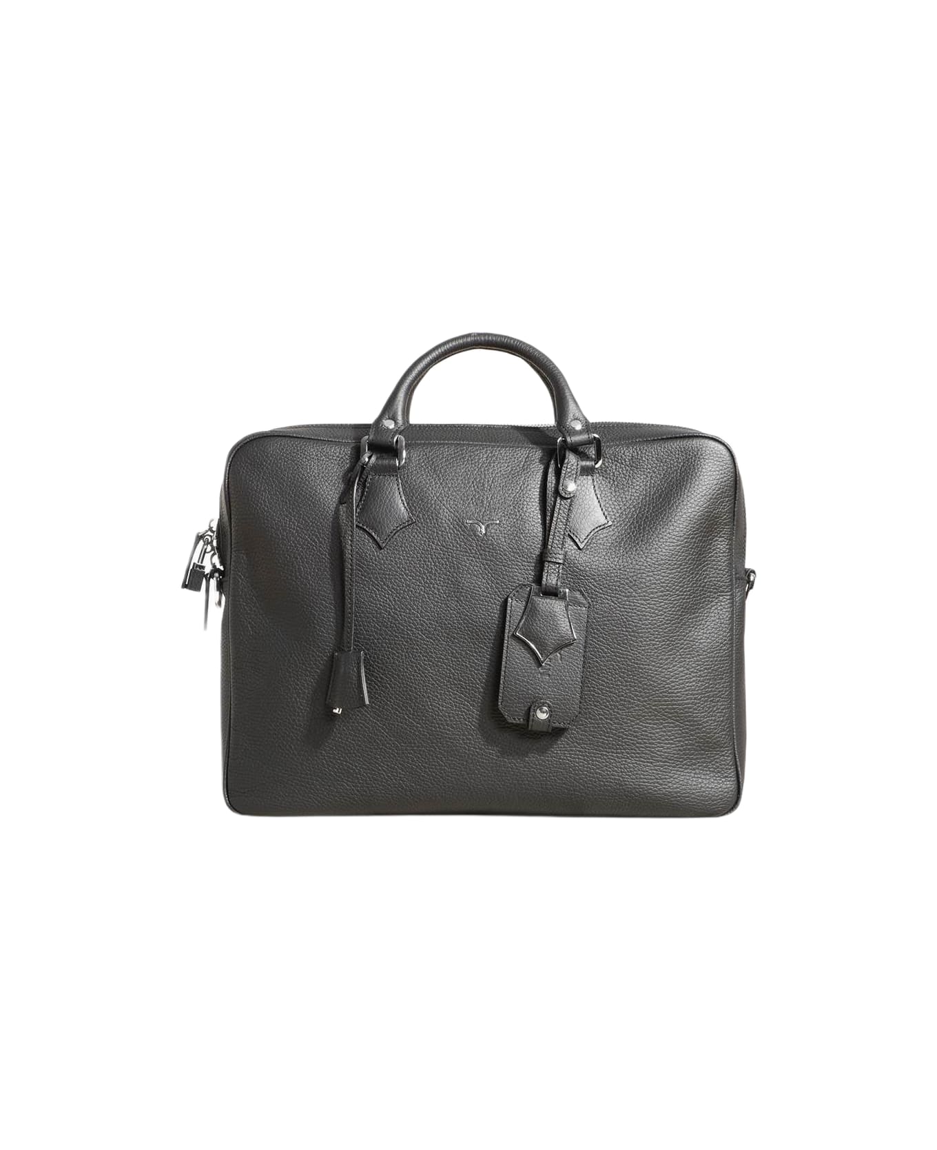 Larusmiani Briefcase 'piazza Affari' Luggage - Black