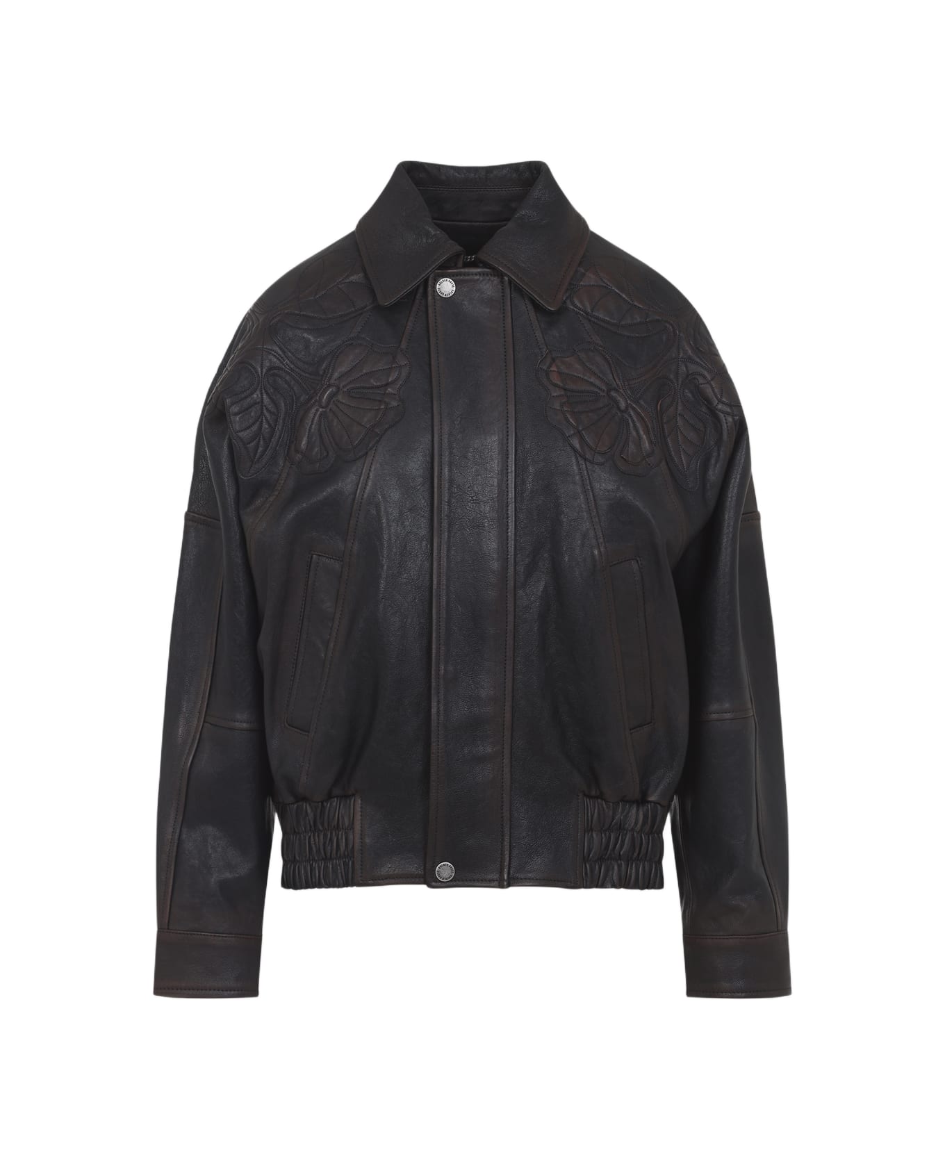 Golden Goose Flower Embroidery Jacket -  Port Royale