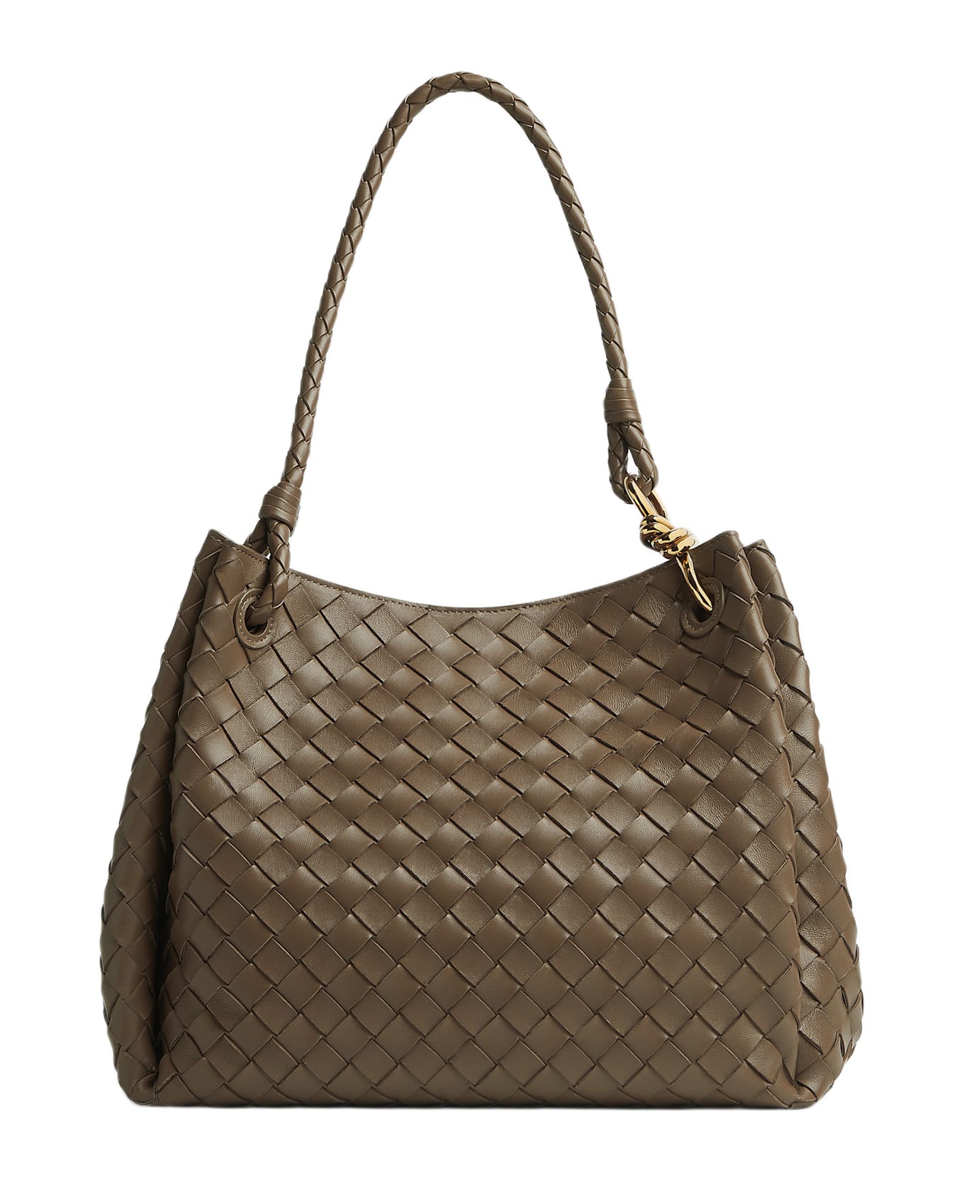 Bottega Veneta Large Parachute Bag - Brown
