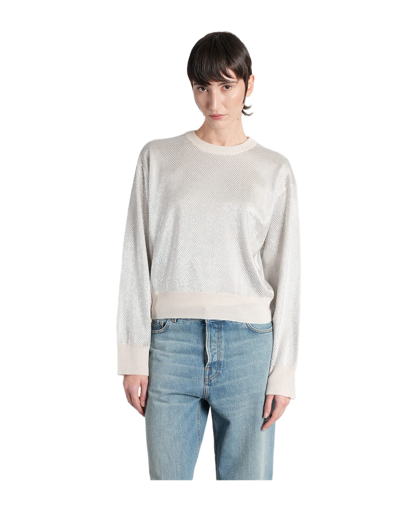 Haikure Kir Knitwear In Beige Wool - beige