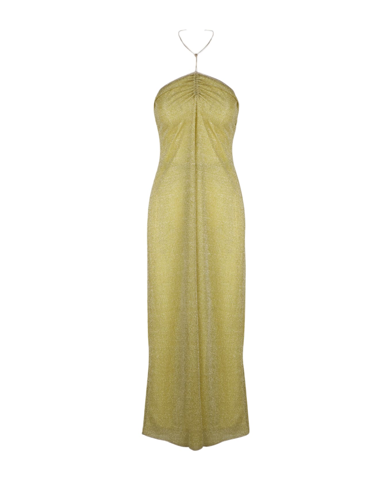 Oseree Lumi Empire Dress - Citron