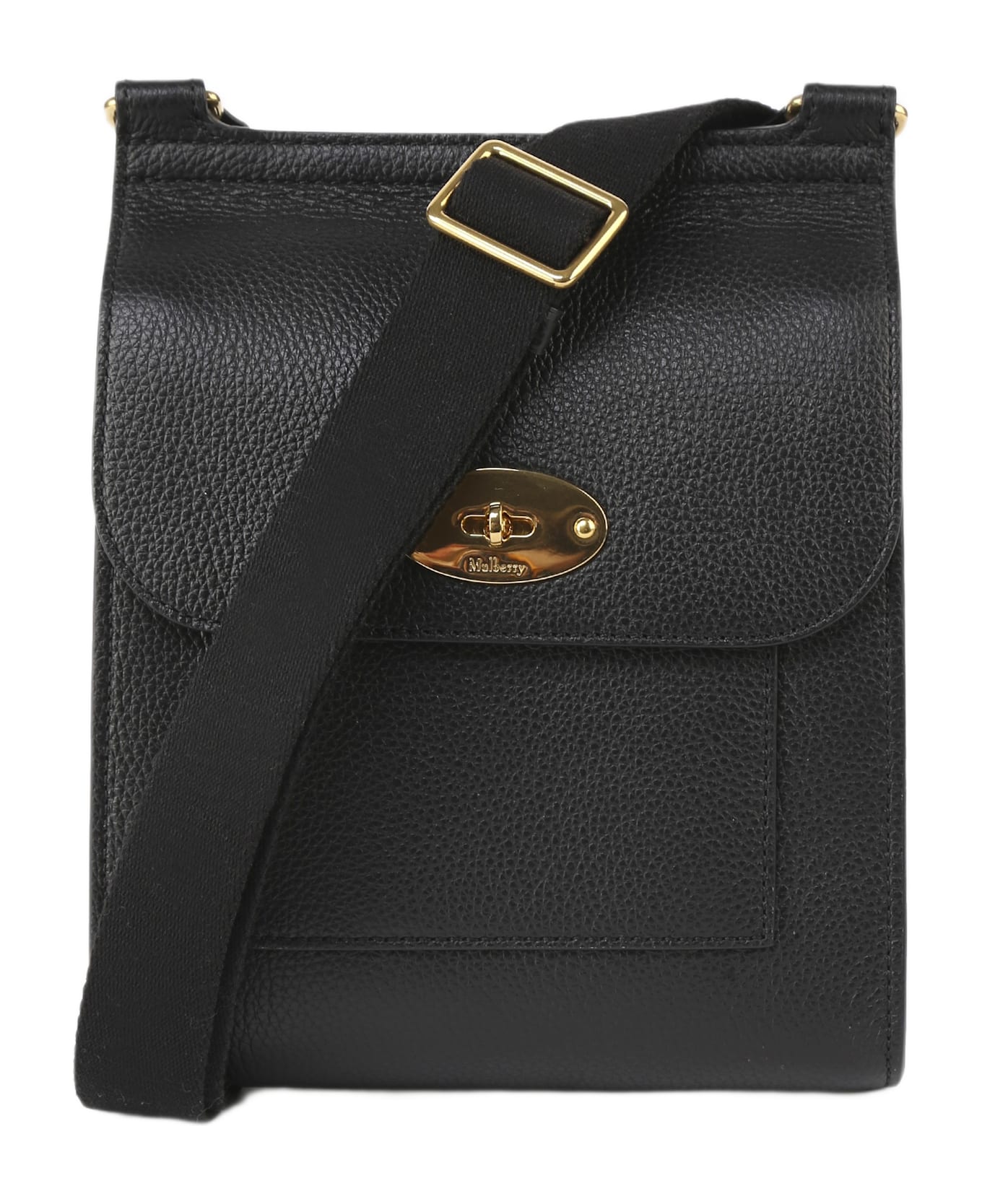 Mulberry Lily Crossbody Bag - Black