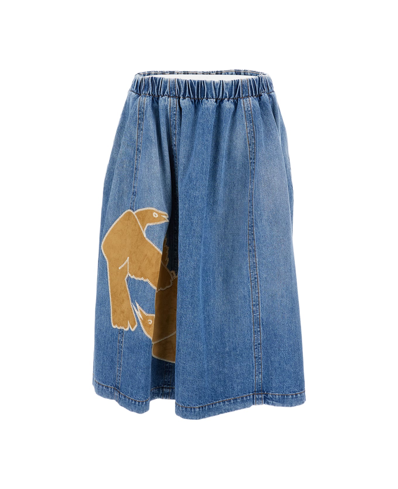 Marni Midi Skirt - Clear Blue