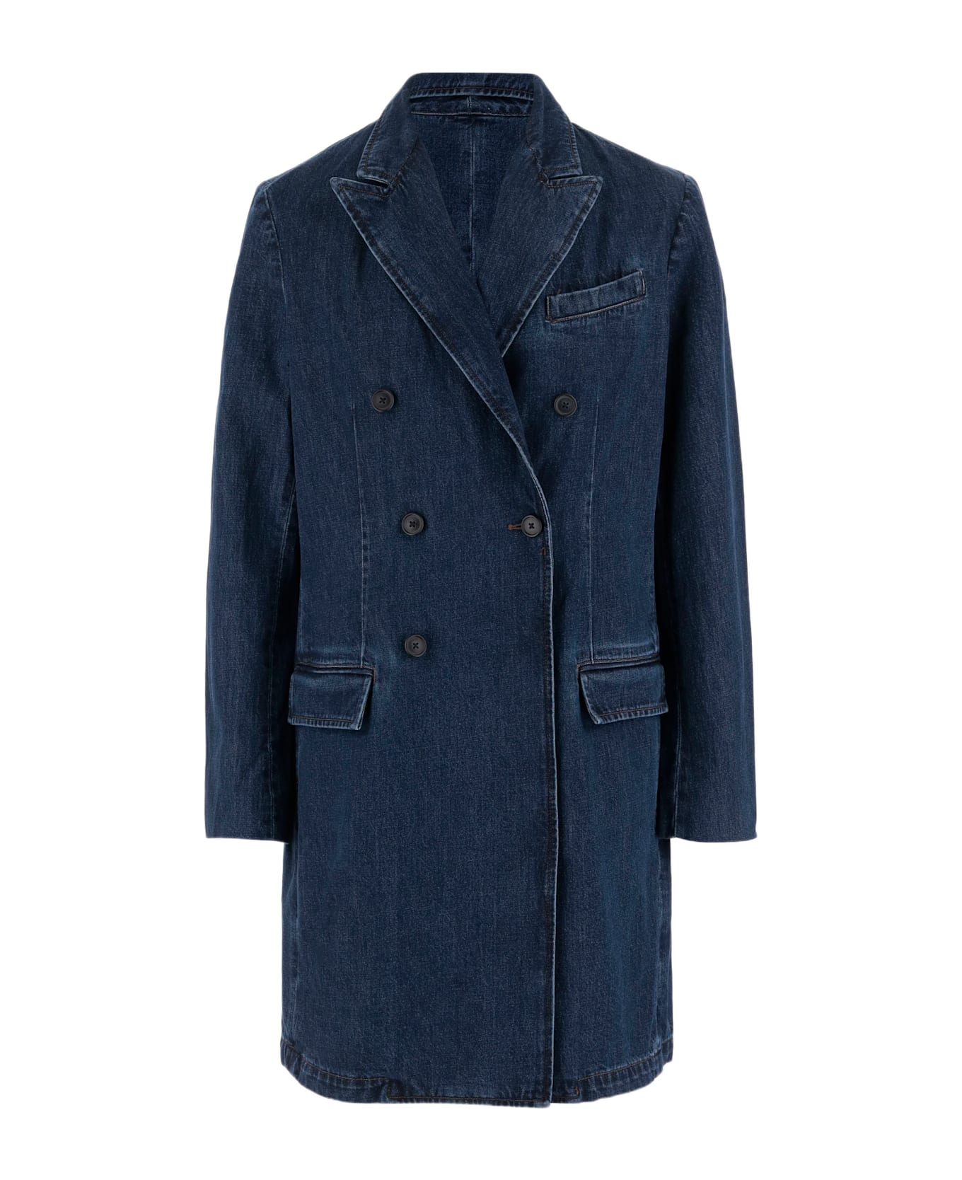 Polo Ralph Lauren Cotton Denim Short Coat - Denim