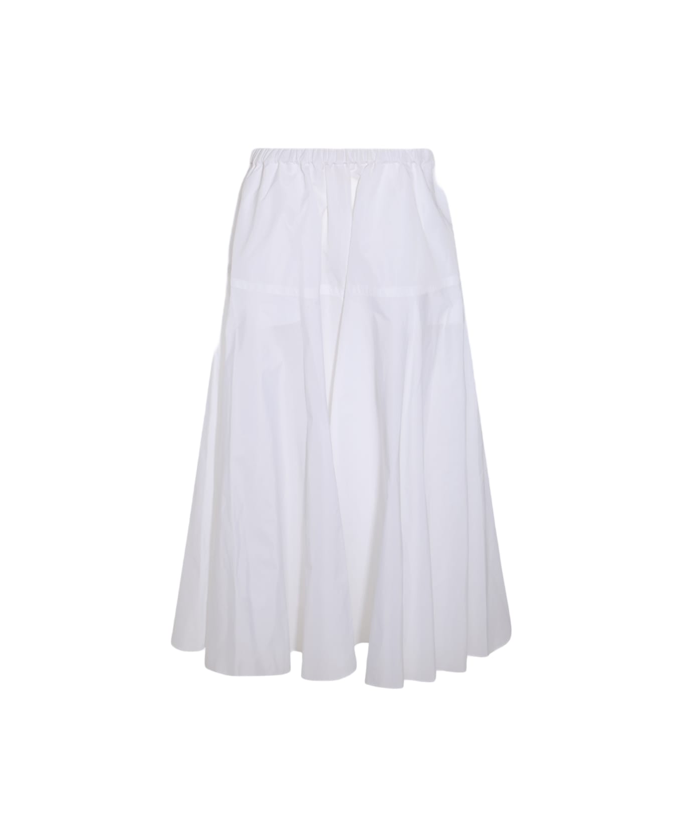 Patou White Skirt - White スカート