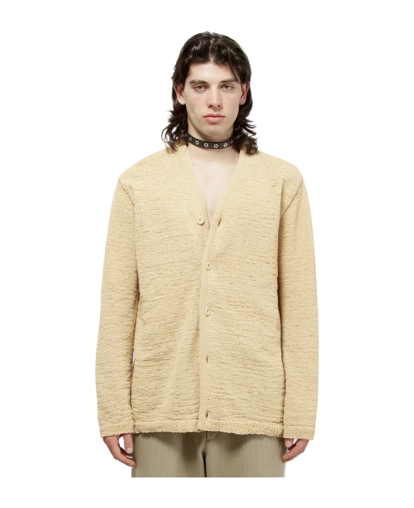 Our Legacy Knitted Cardigan - beige