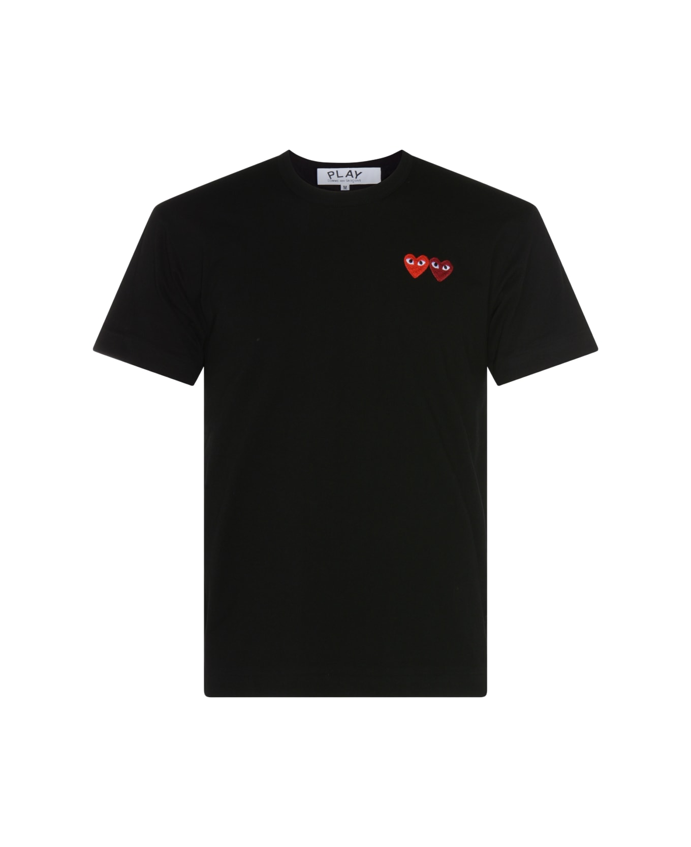 Comme des Garçons Play Black Cotton T-shirt - Black